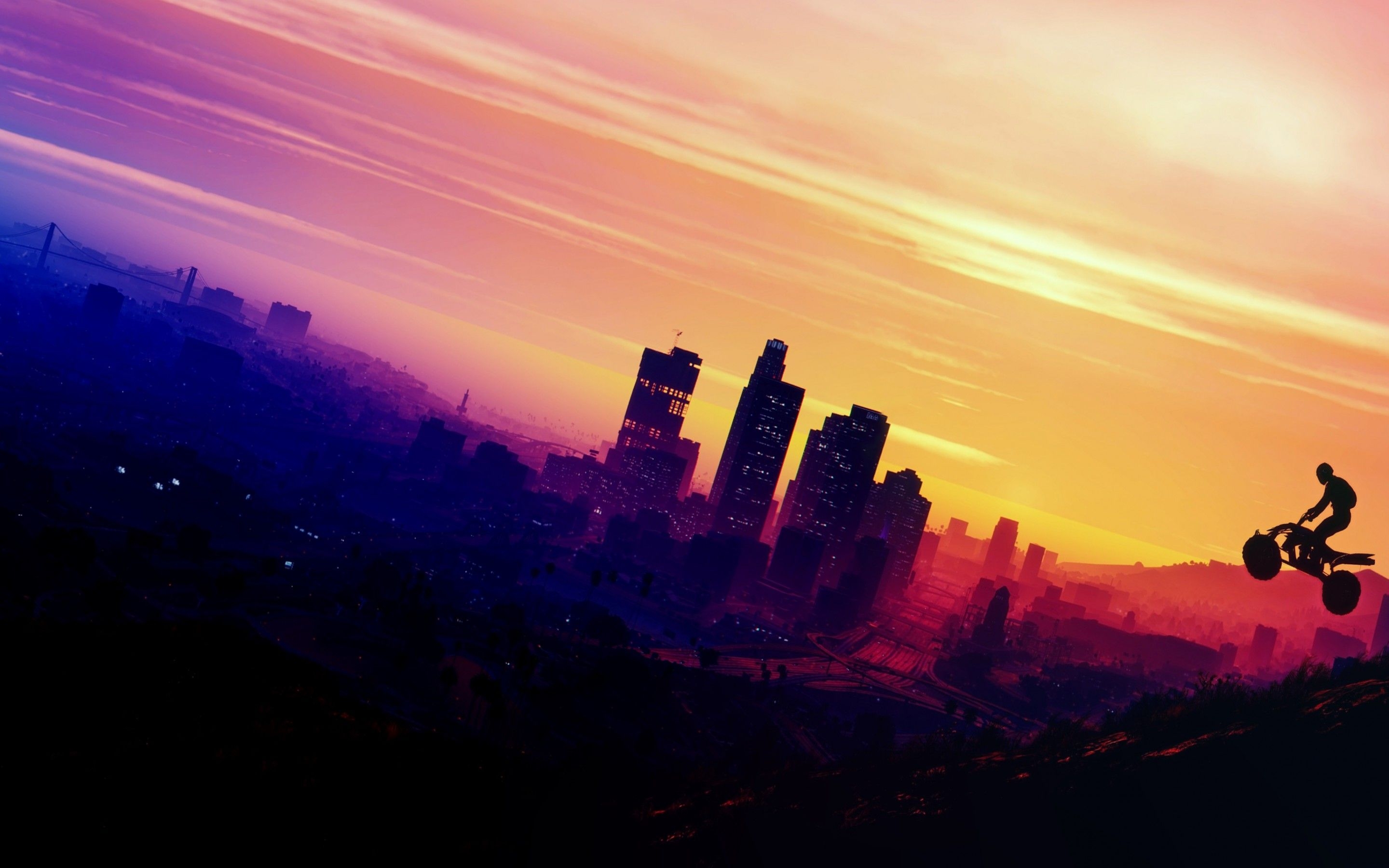 2880x1800 Wallpaper Grand Theft Auto V, Los Santos, HD, 4K, Games,. Wallpaper for iPhone, Android, Mobile and Desktop, Desktop