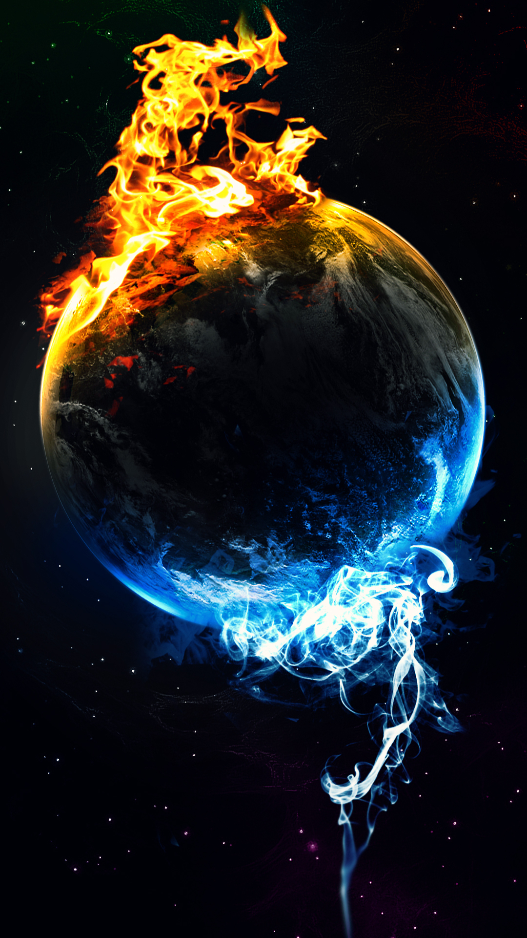 1080x1920 Dark Earth iPhone Background, Phone