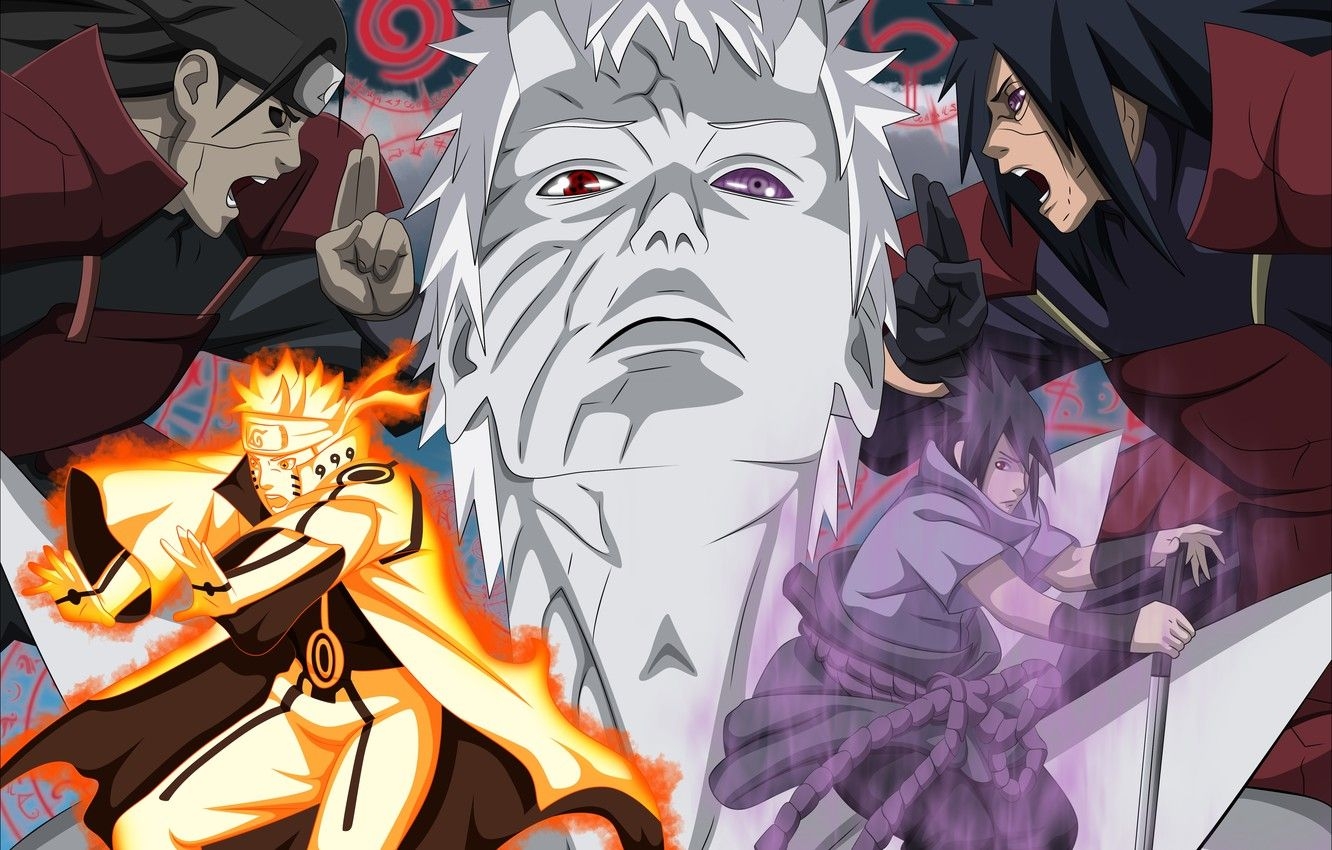 1340x850 Wallpaper Naruto, Naruto, Akatsuki, Uzumaki Naruto, Tobi, Obito, Power Uchiha, Madara, The Uchiha clan, The Uchiha clan.Obito, Uchiha Madara, Naruto anime, Is Naruto.Manga, Hashirama Senju image for desktop, section сёнэн, Desktop