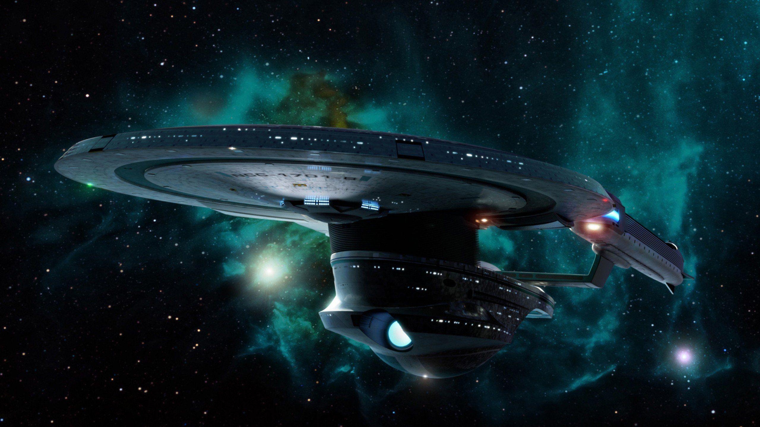 2560x1440 Starship Enterprise Star Trek. Star trek wallpaper, Star, Desktop