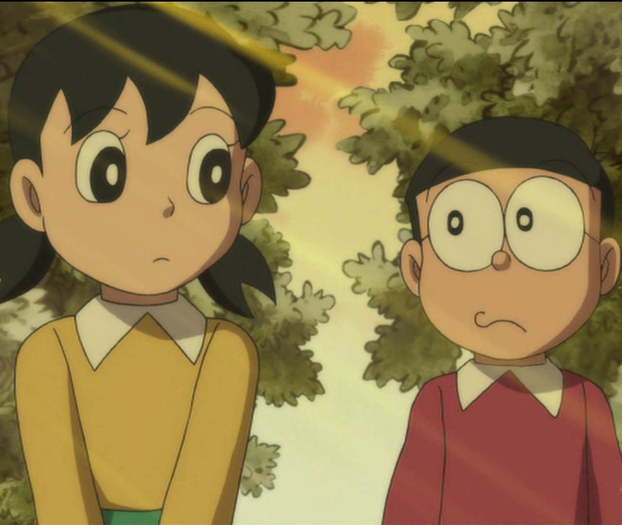 1280x1080 Free download High Definition Wallpaper Of Nobita And Shizuka, Desktop