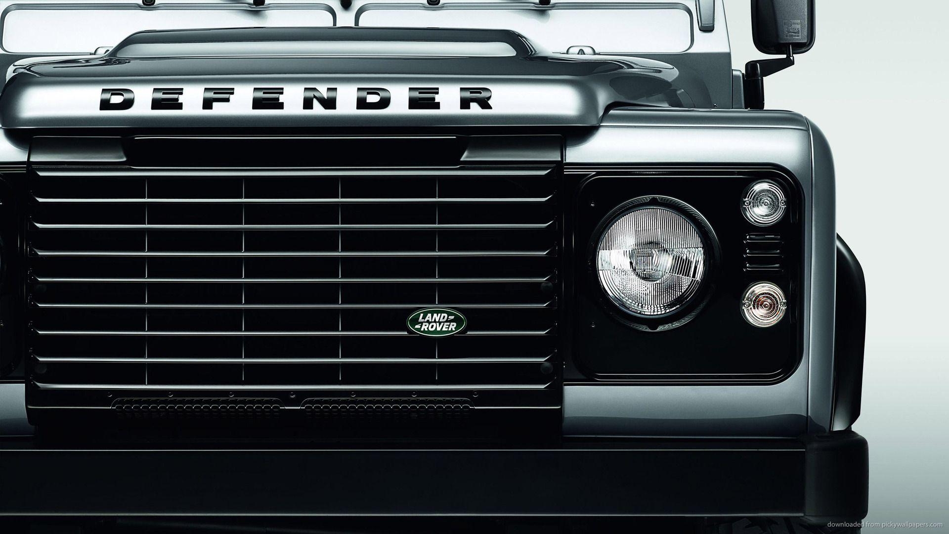 1920x1080 Download  Silver Land Rover Defender XS Radiator Grille, Desktop