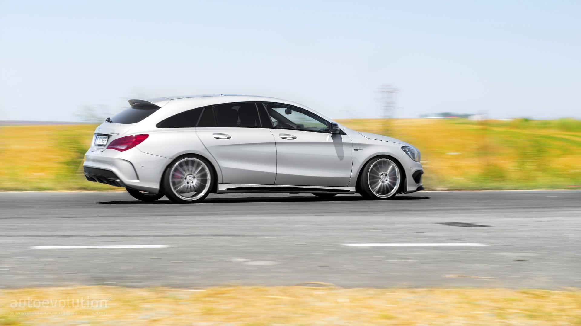 1920x1080 Mercedes Benz CLA45 AMG Shooting Brake HD Wallpaper: Fashion, Desktop