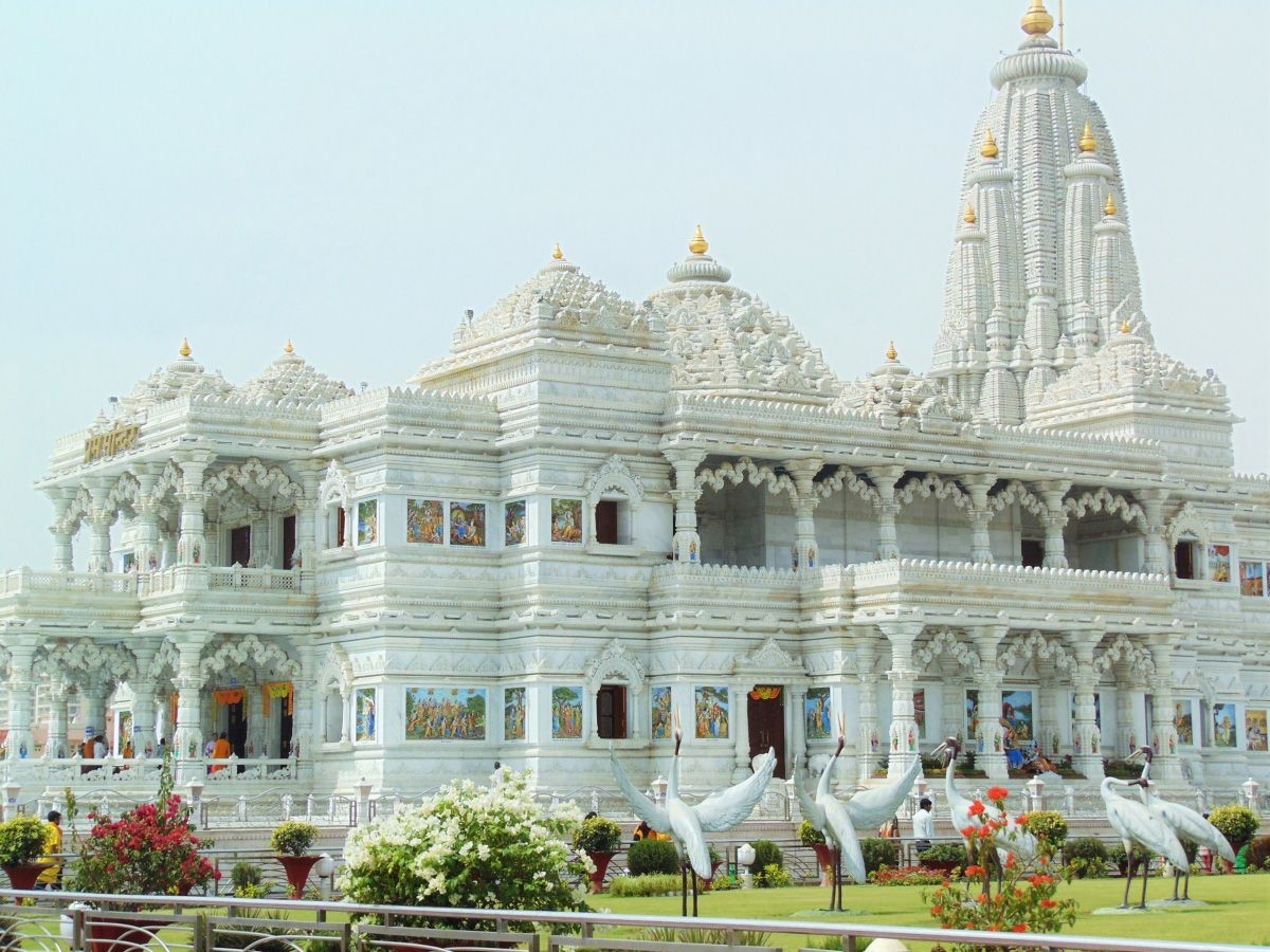 1200x900 Vrindavan Prem Mandir, Timings, Accommodations, Puja, Desktop