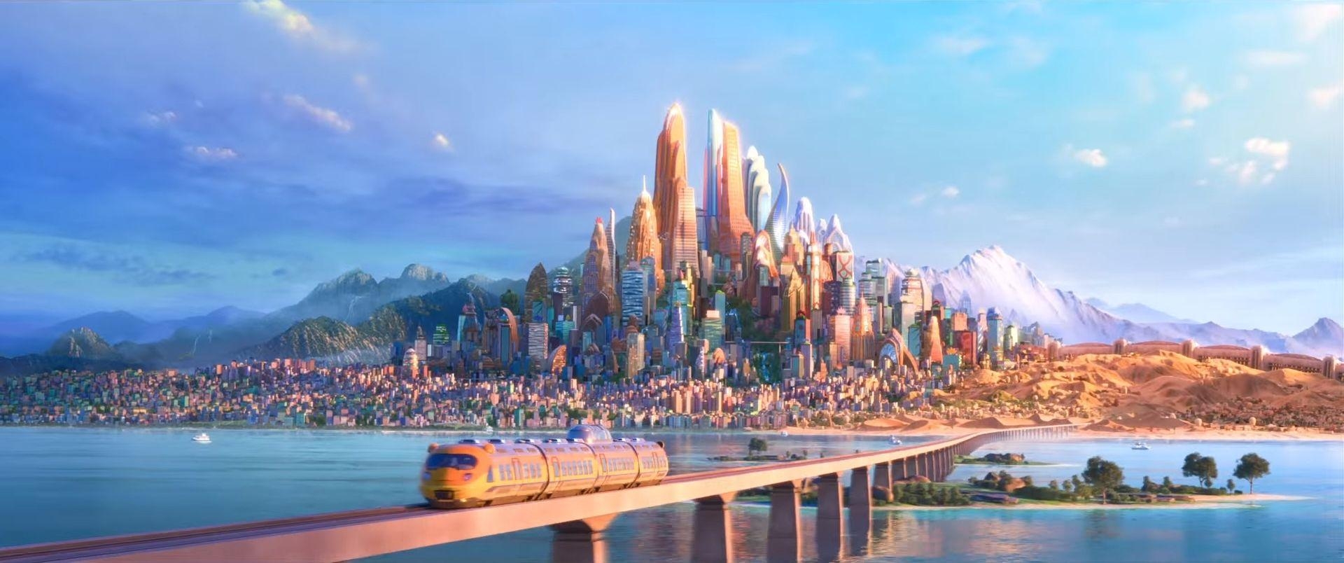 1920x810 Zootropolis, Dual Screen