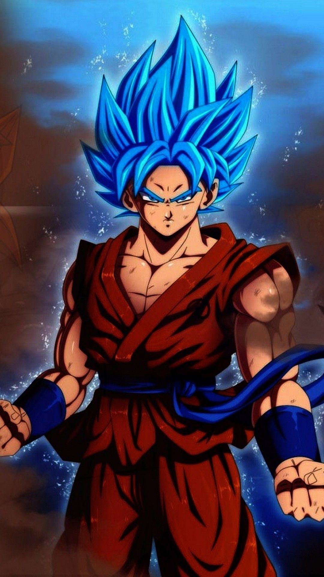 1080x1920 Wallpaper Goku Ssj Blue, Phone