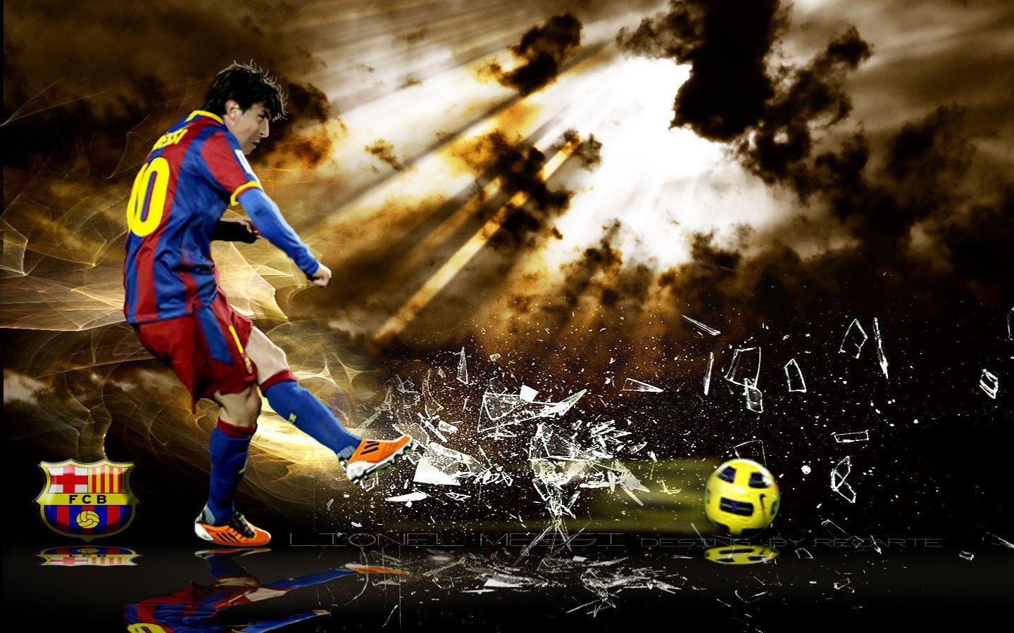 1440x900 Lionel Messi Football Wallpaper, Desktop