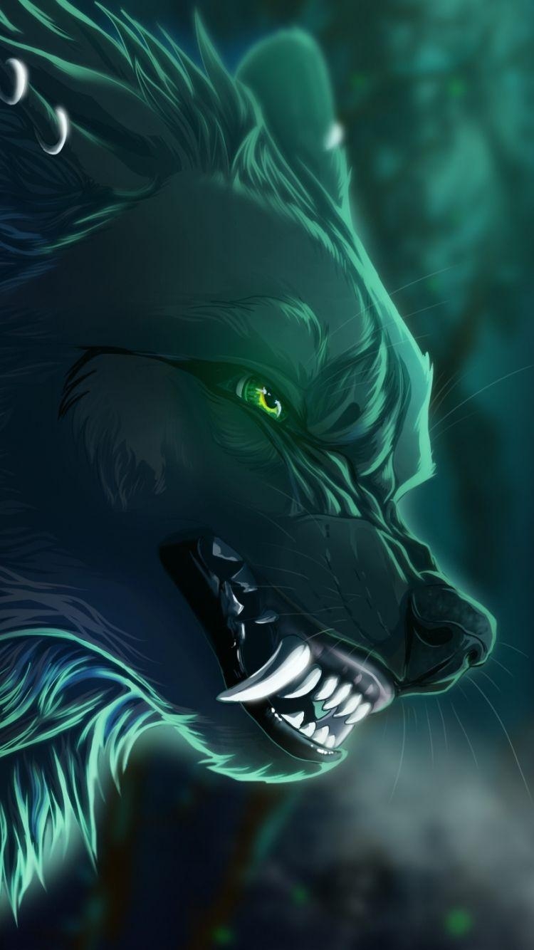 750x1340 iPhone 6 Wallpaper. Wolf, Phone