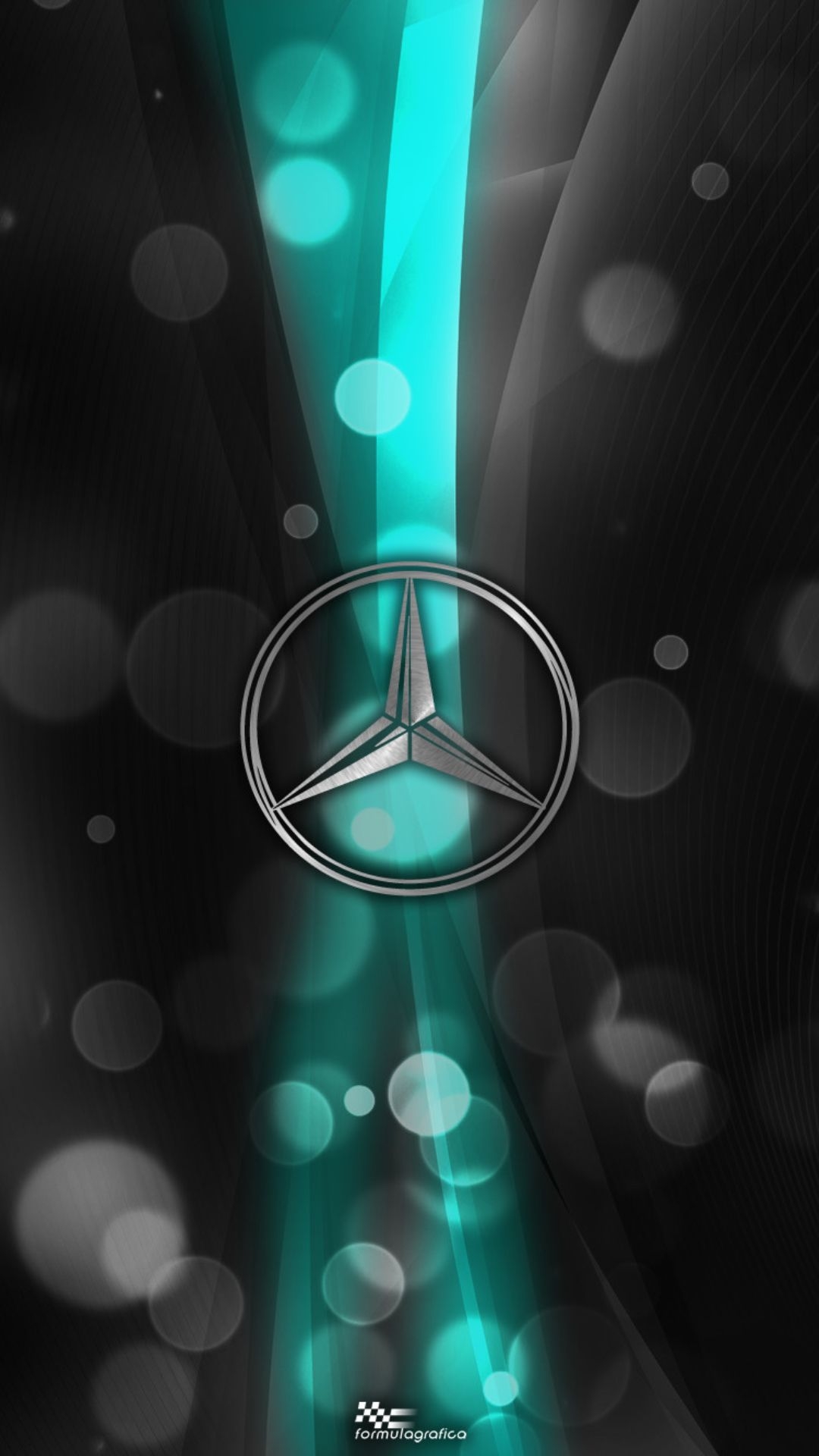 1080x1920 Mercedes Logo iPhone Wallpaper, Phone