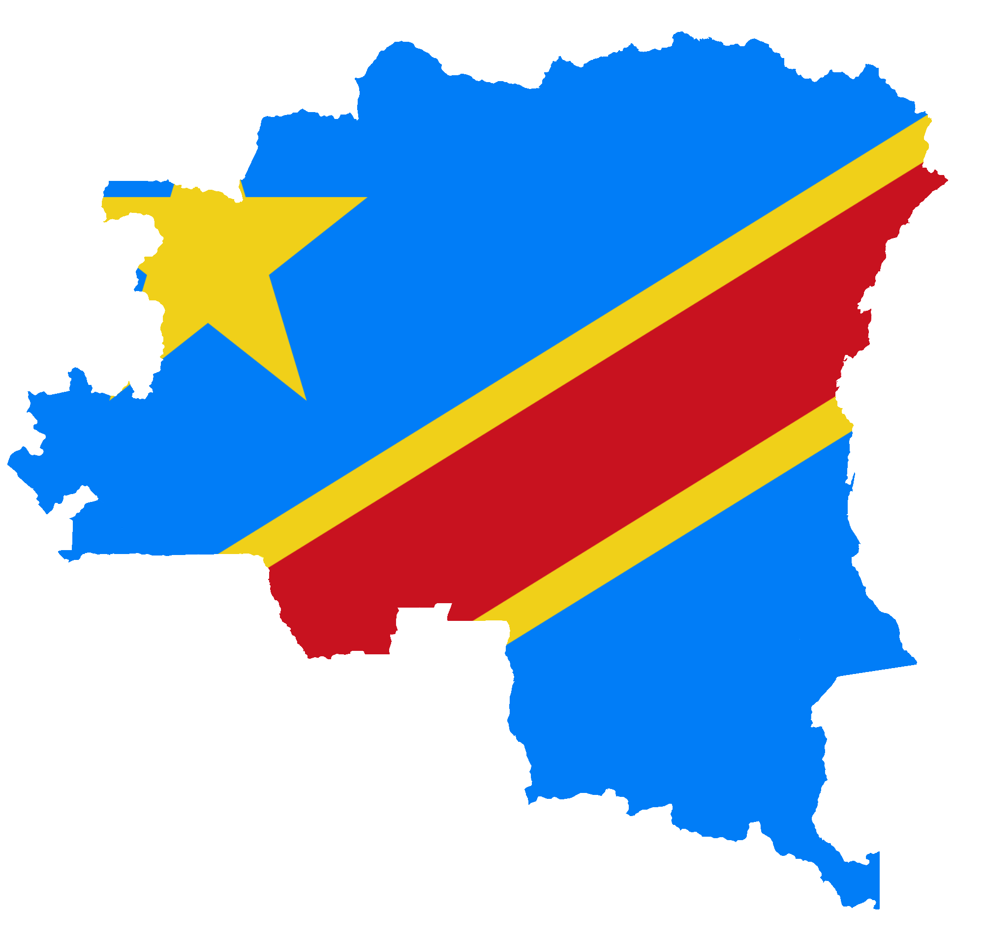 2000x1910 Flag map of Greater Congo Democratic Republic of the Congo, Desktop