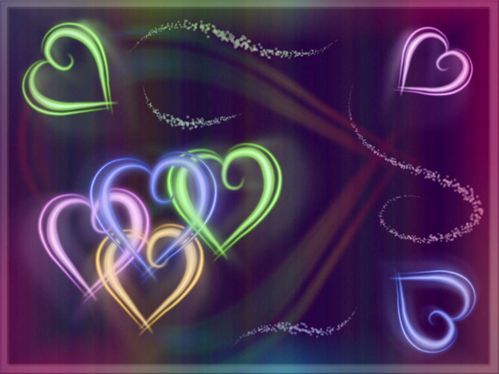 1600x1200 Hearts Colors Rock Wallpaper, Desktop