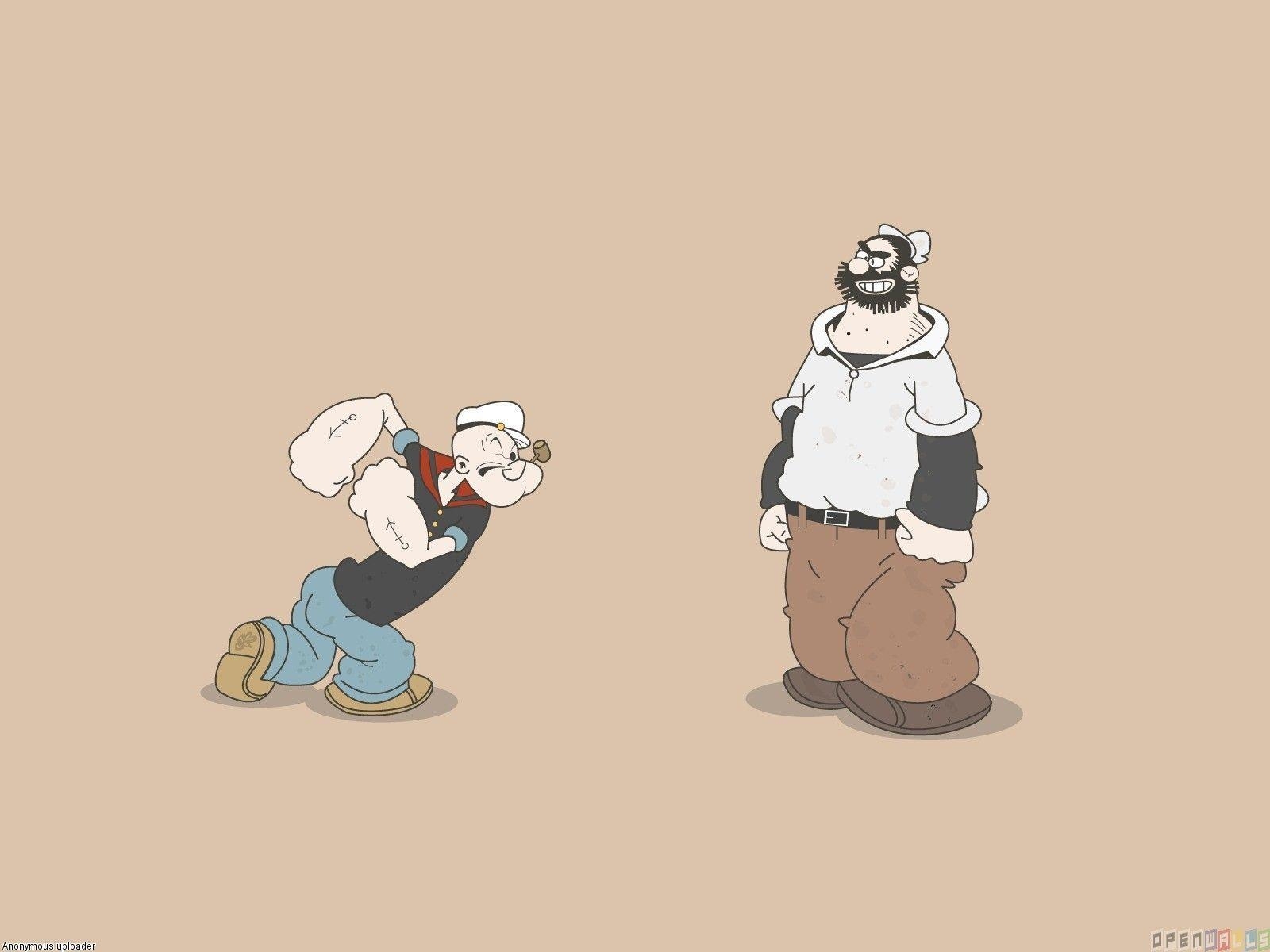 1600x1200 Popeye the sailor man and bluto wallpaper, Desktop