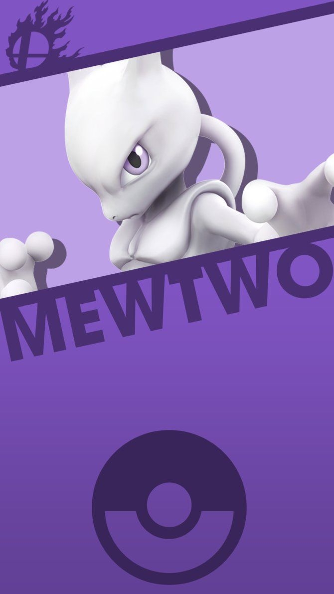 670x1200 Mewtwo Smash Bros. Phone Wallpaper. Smash bros, Nintendo super smash bros, Mewtwo, Phone