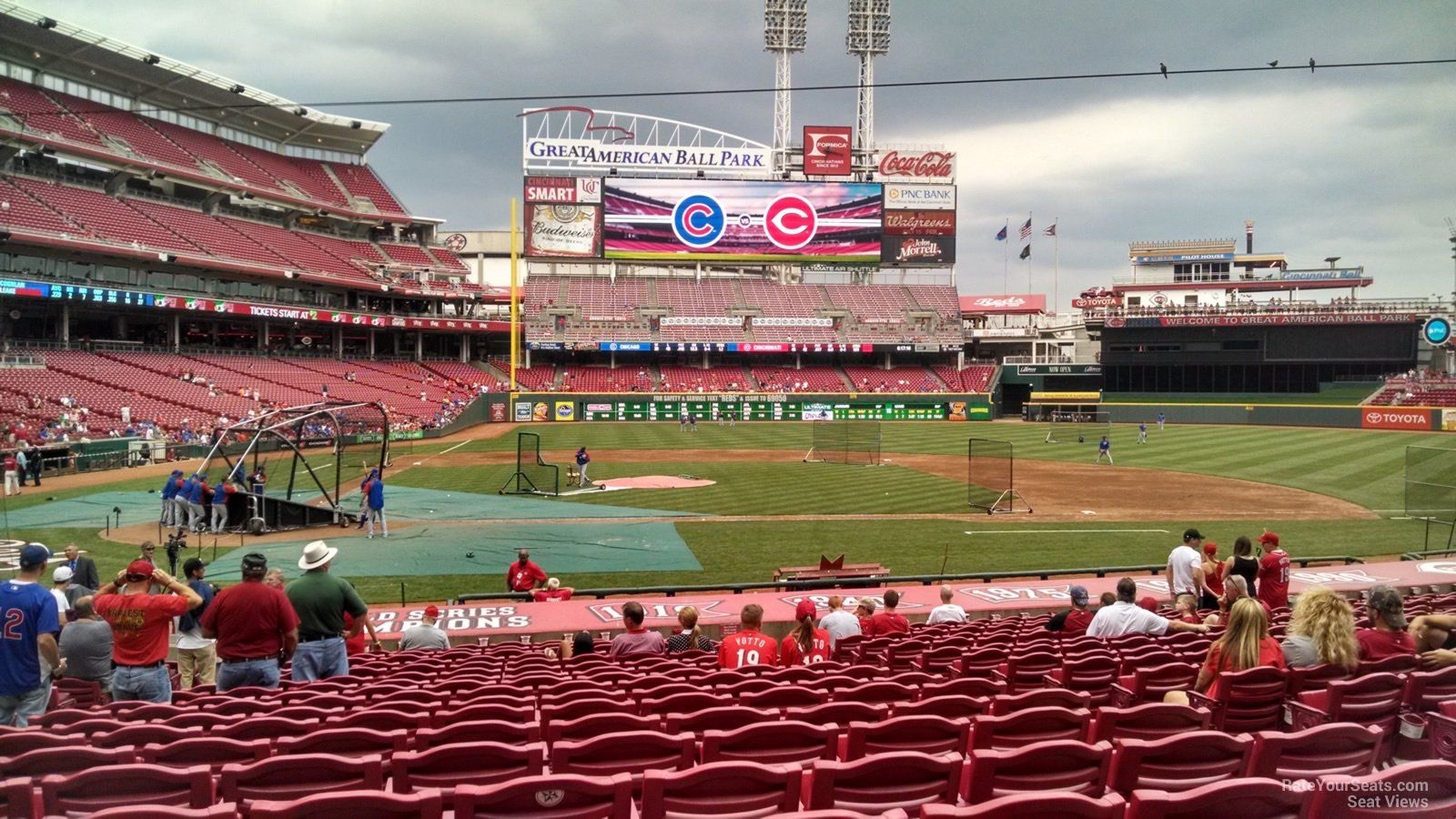 1600x900 Section 128 at Great American Ball Park, Desktop