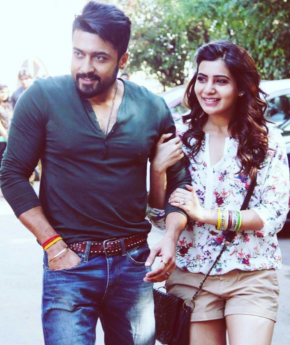 1010x1200 Such a cute pic of #Anjaan #Suriya #Samantha. Surya actor, Samantha photo, Samantha pics, Phone