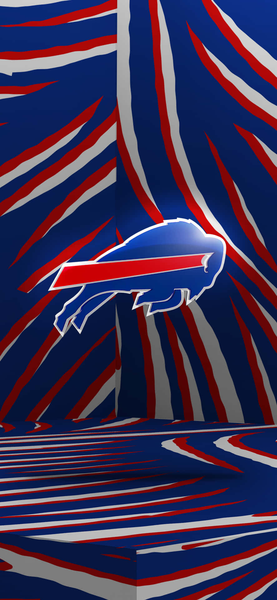 890x1920 Download Cheer on the Buffalo Bills at Home!, Phone