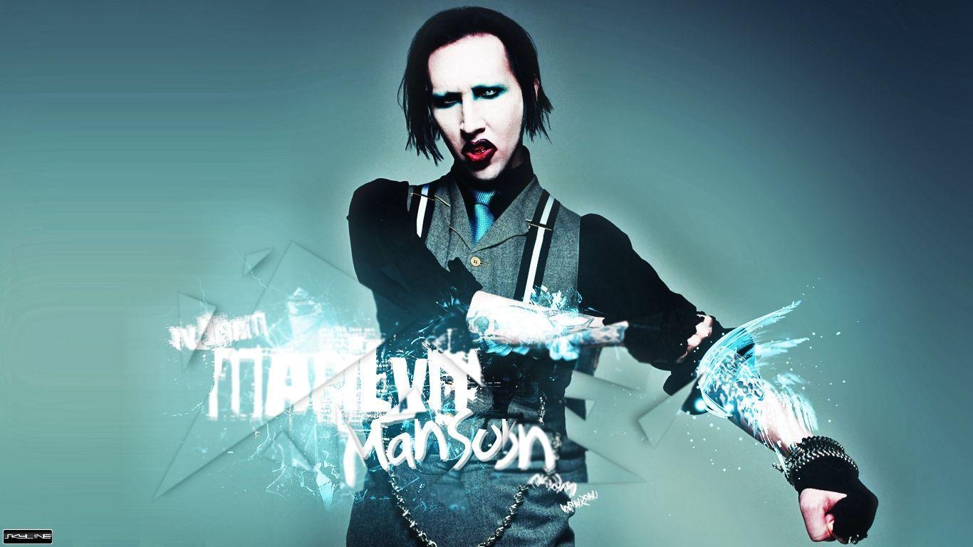 1370x770 Marilyn Manson Wallpaper By Skyline Ua, Desktop