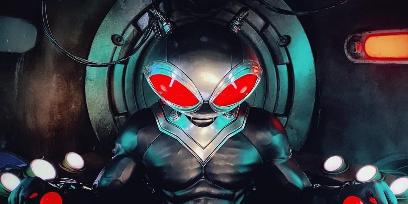 1400x700 Aquaman and the Lost Kingdom Offers New Look At Black Manta's Costume, Dual Screen