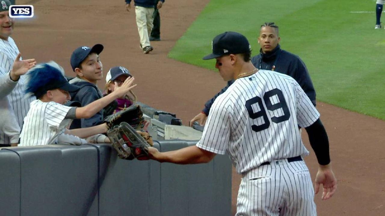 1280x720 Yankees' Aaron Judge credits mom for success, Desktop