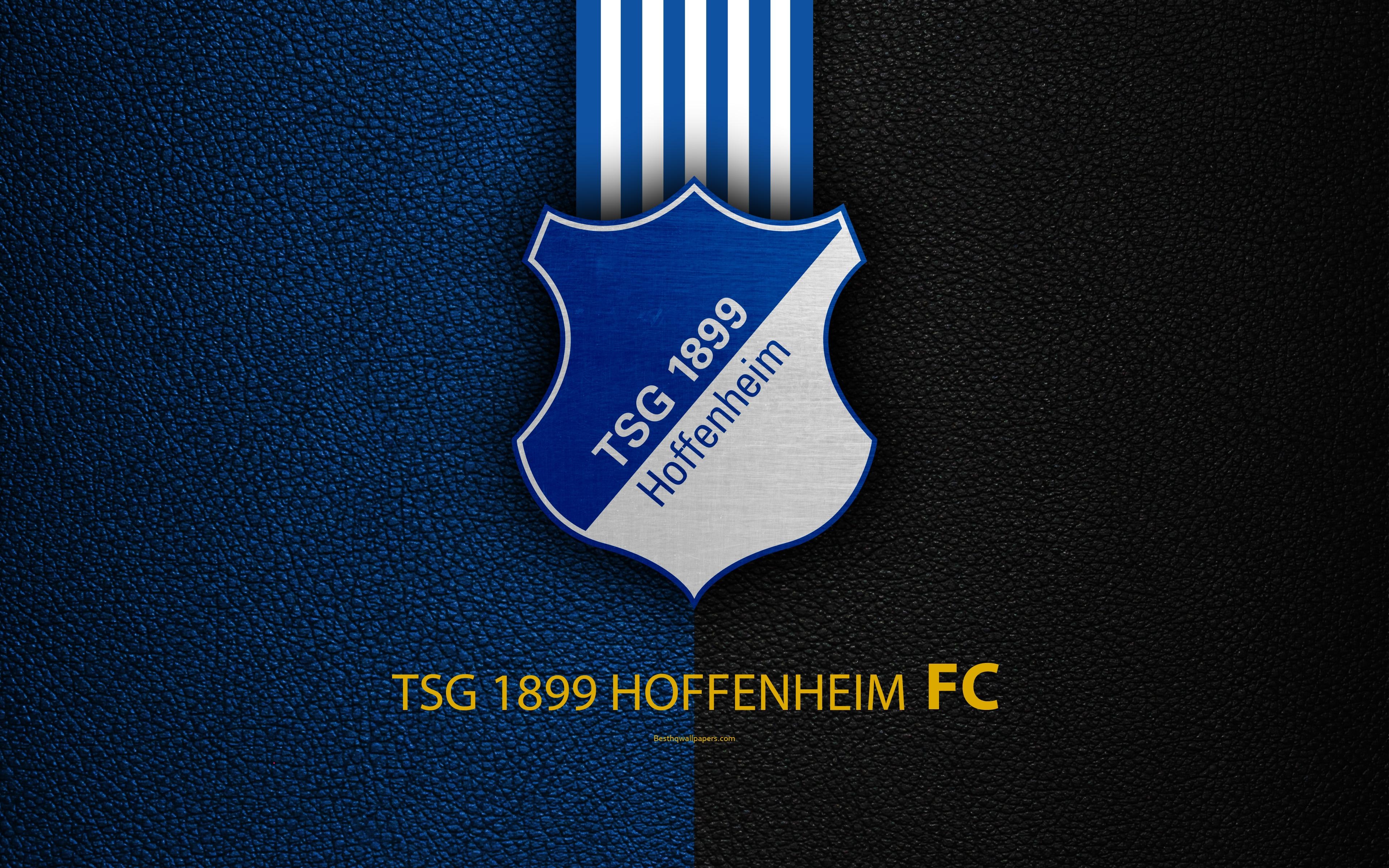 3840x2400 Download wallpaper TSG 1899 Hoffenheim, FC, 4k, German football, Desktop