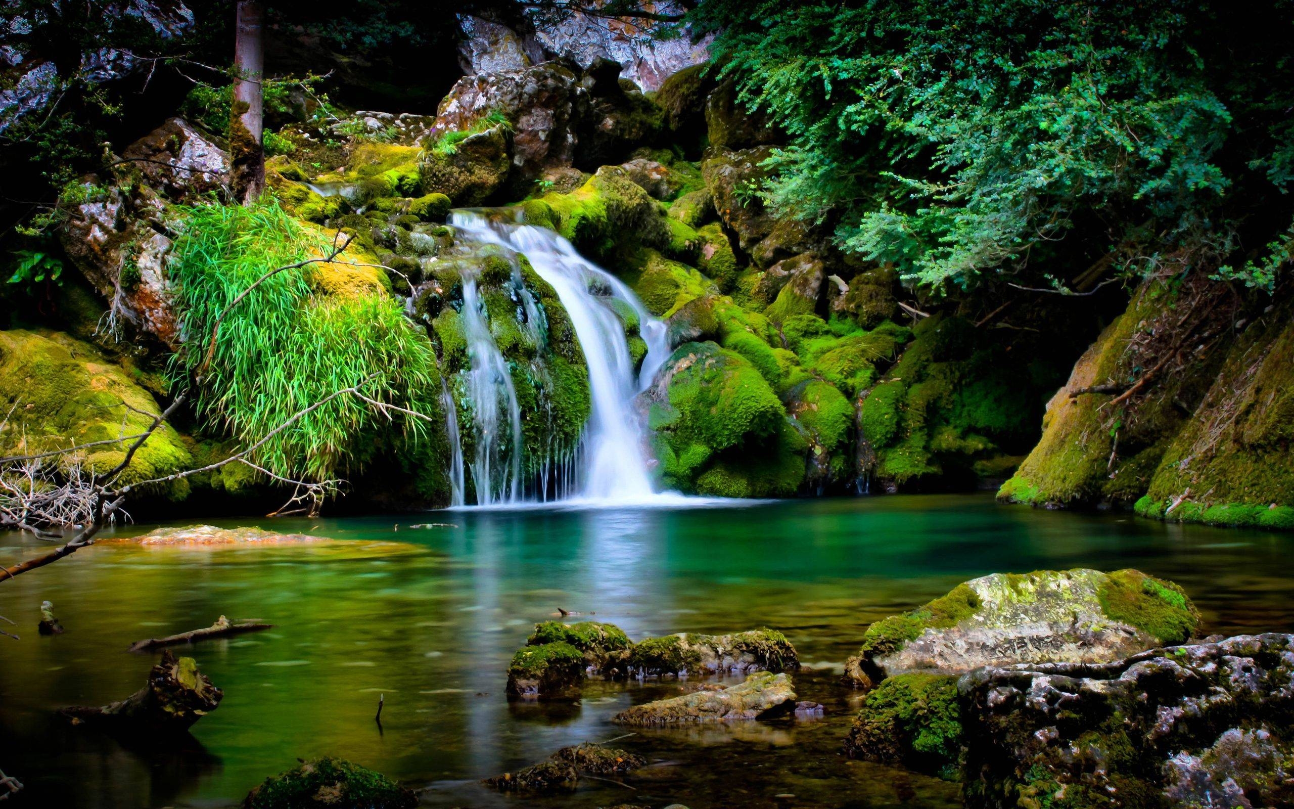 2560x1600 Waterfall Wallpaper Full HD, Desktop