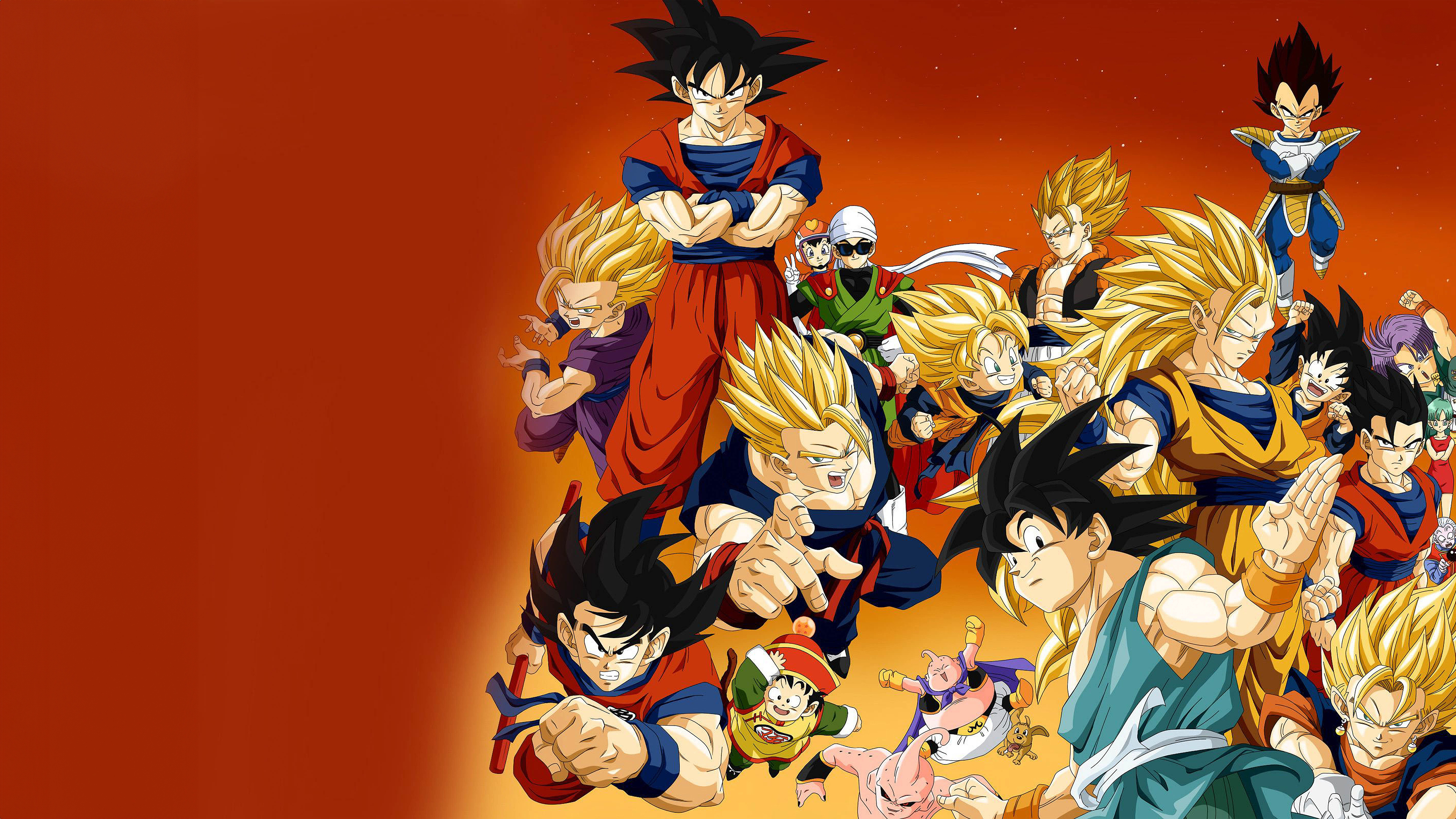 3840x2160 Dragon Ball Z Wallpaper 4K, Desktop