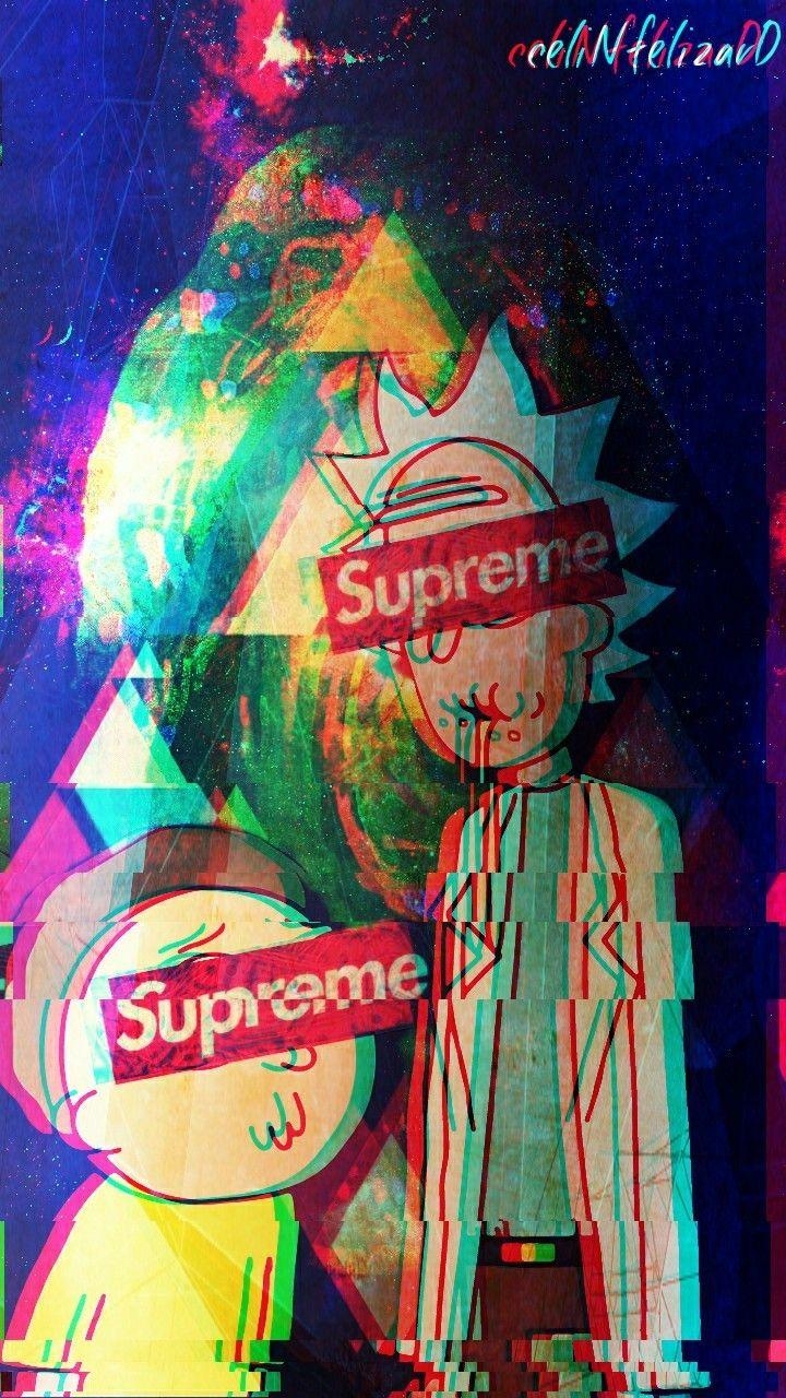 720x1280 Rick and Morty Supreme Wallpaper Free Rick and Morty Supreme Background, Phone