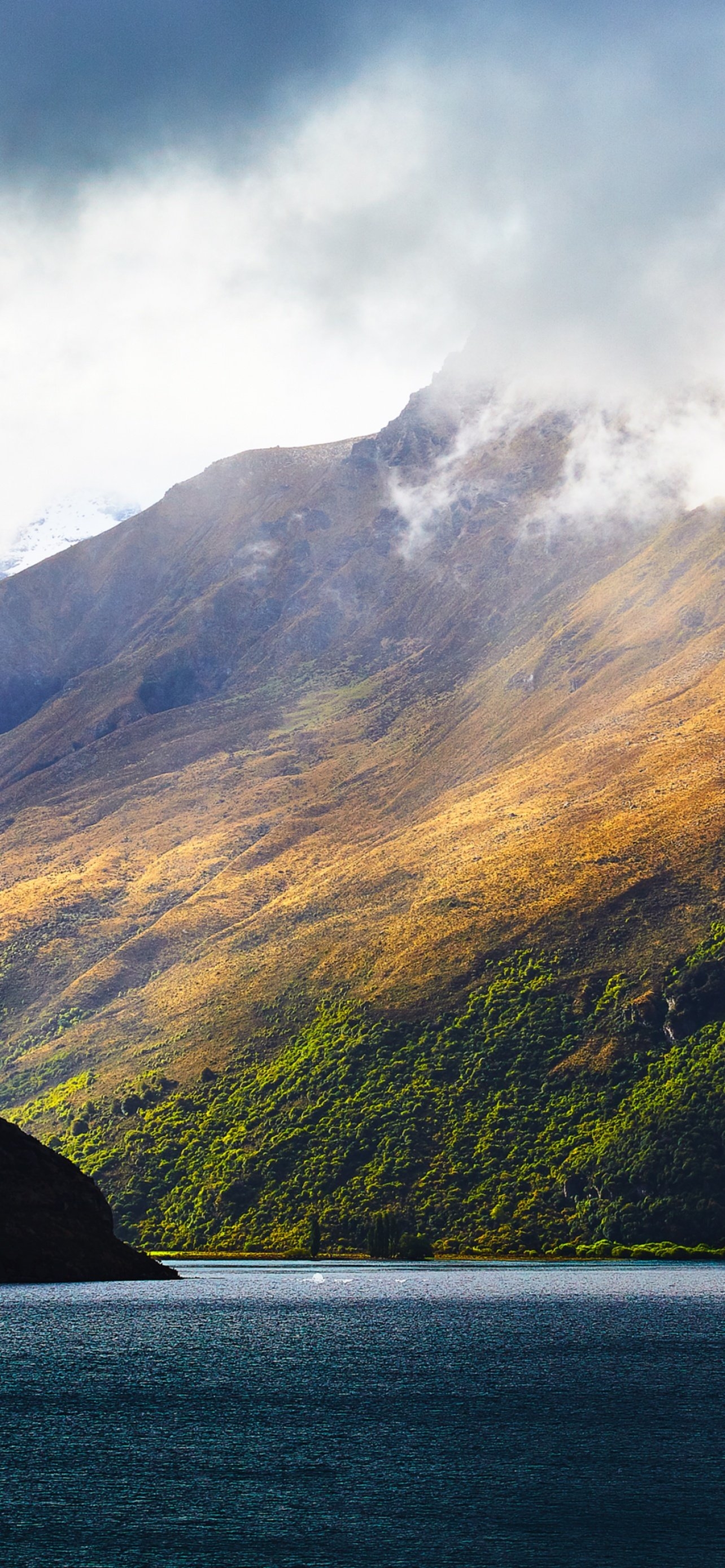 1290x2780 Lake Wakatipu Wallpaper 4K, New Zealand, Nature, Phone