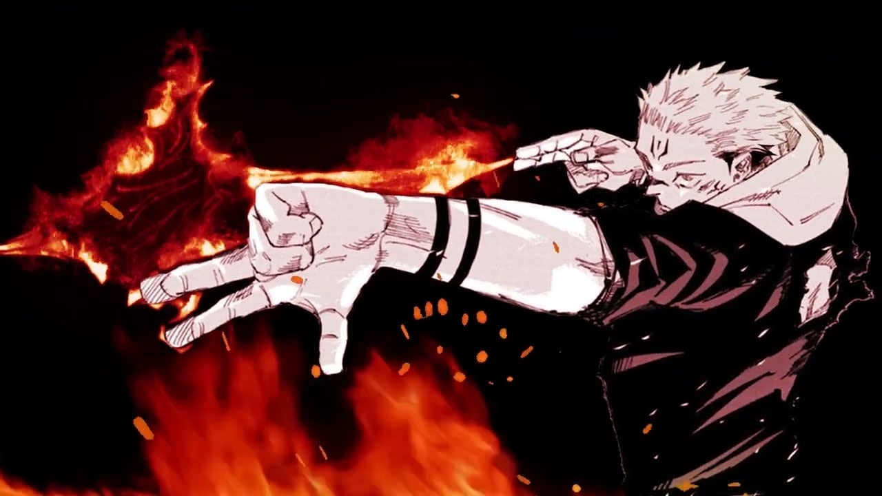 1280x720 Sukuna Fire Arrow. Jujutsu Kaisen Fan, Desktop