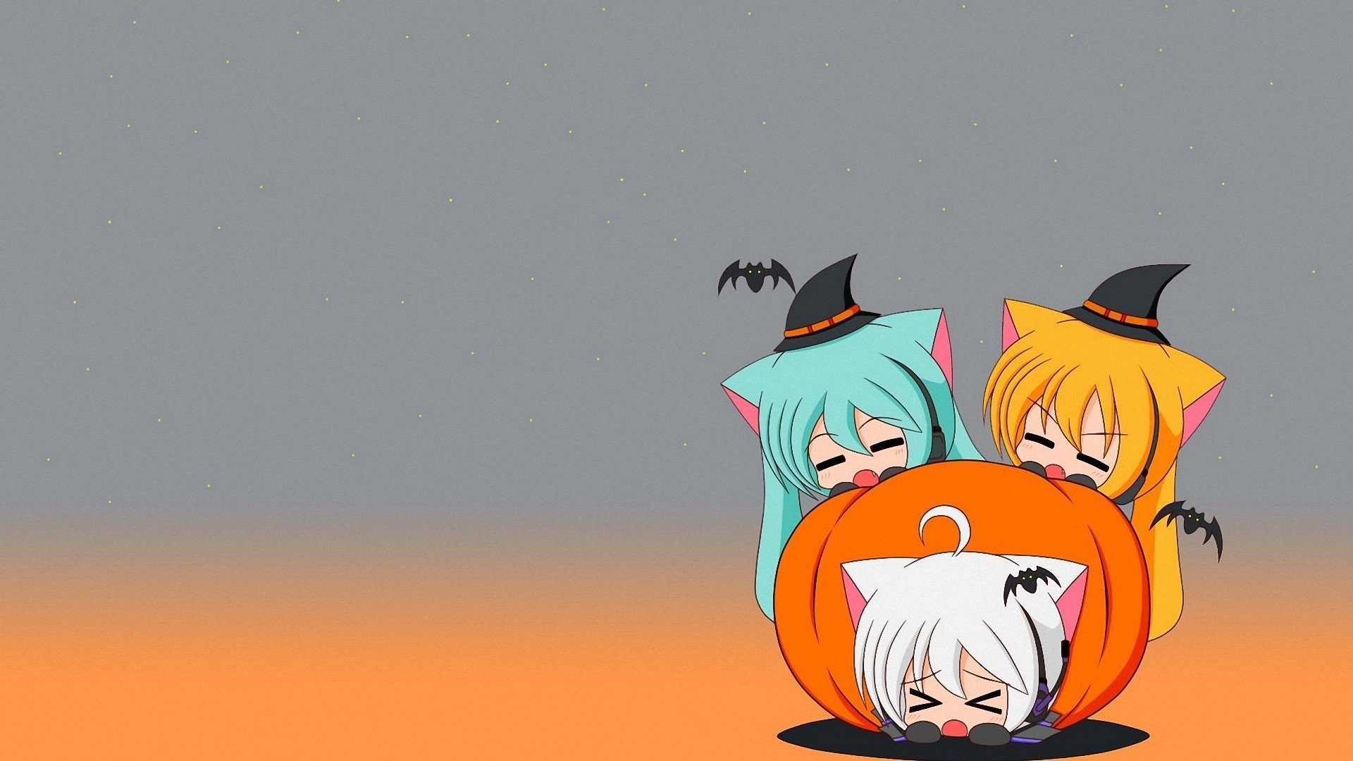 1920x1080 Wallpaper 1366x768 Halloween Anime, Desktop