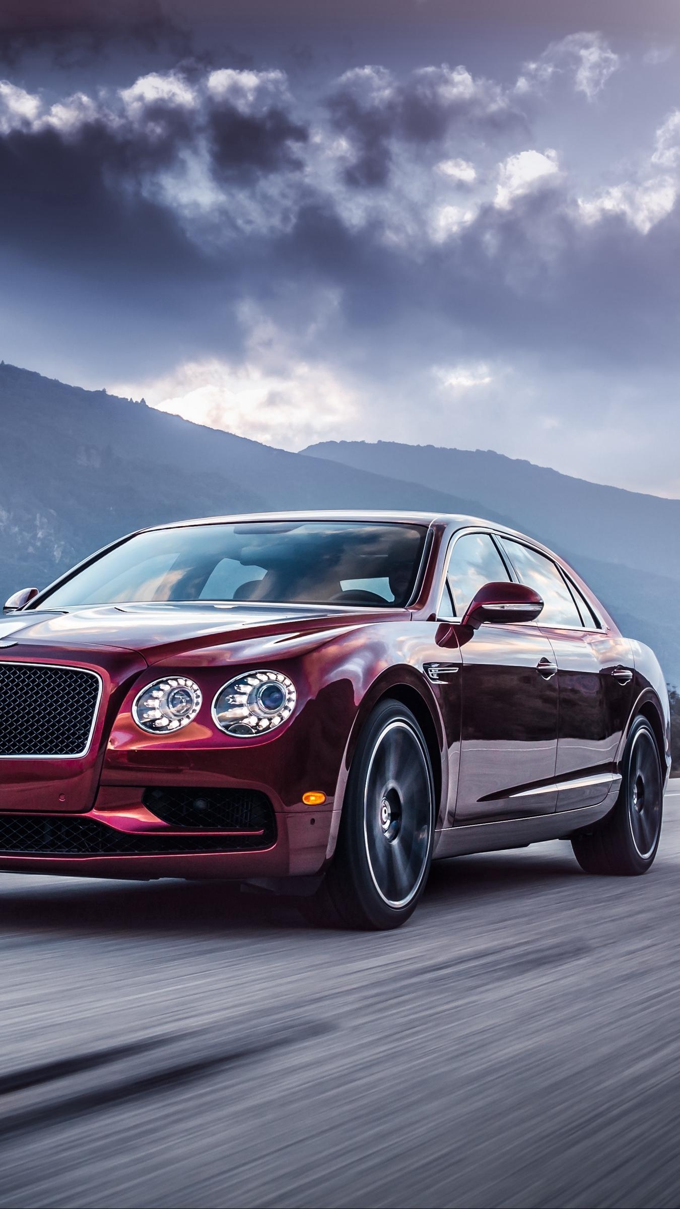 1350x2400 Download wallpaper  bentley, flying spur, movement iphone, Phone