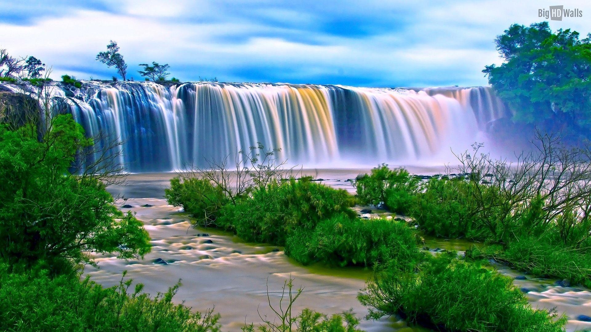 1920x1080 Dray Nur Waterfall in Vietnam HD Wallpaper, Desktop