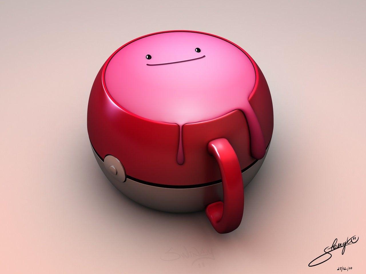 1280x960 Wallpaper, ditto, cup, pokemon, 3D, cartoon, Desktop