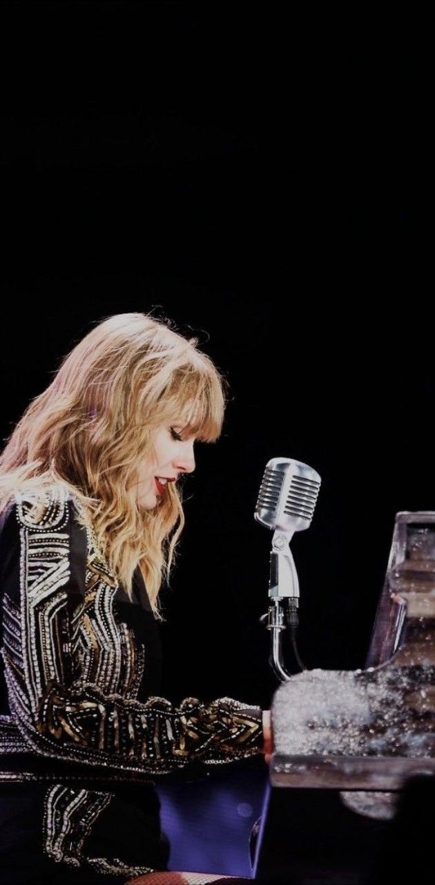 630x1280 Taylor Swift piano wallpaper, Phone