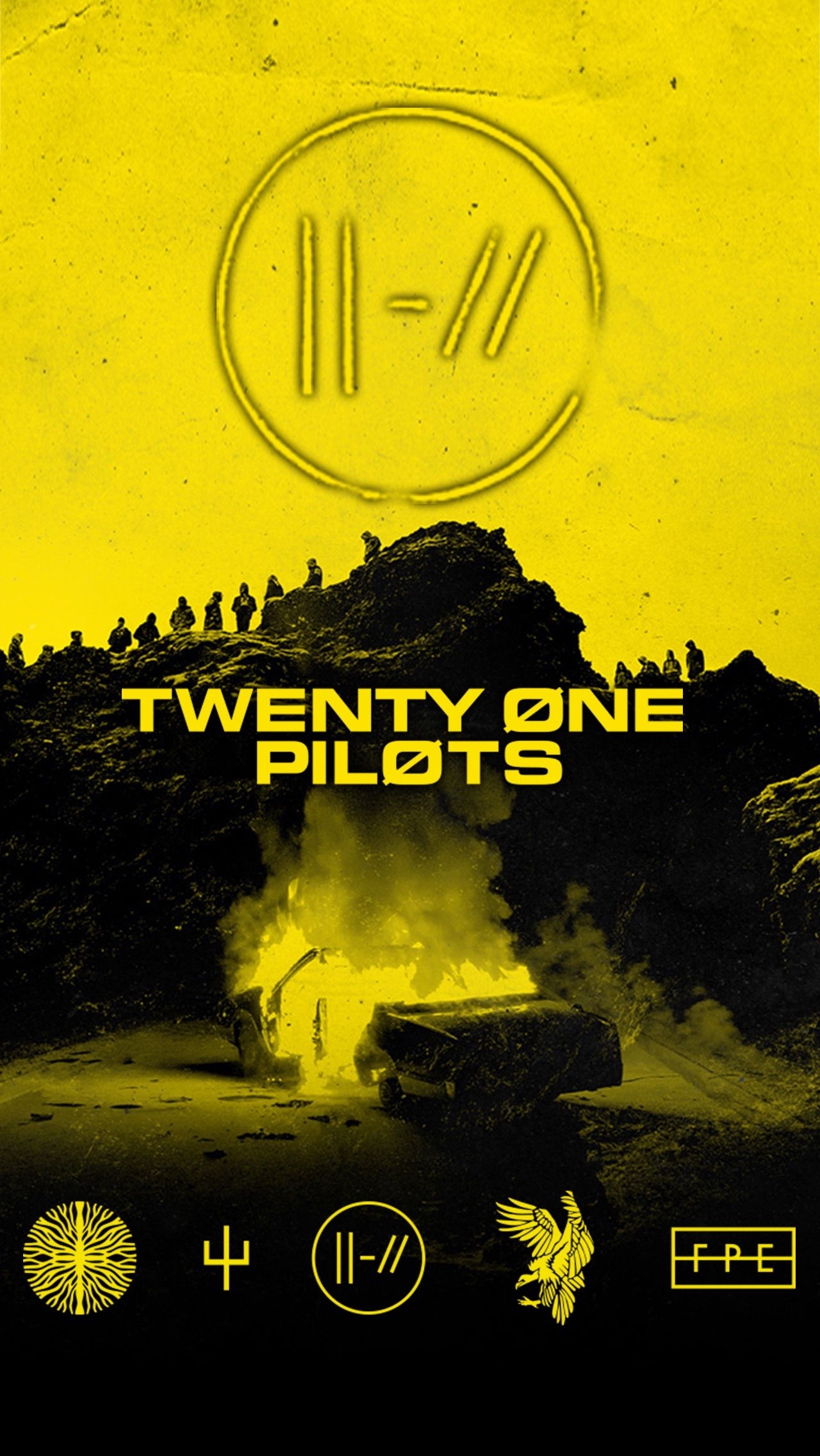 1280x2280 Twenty One Pilots Desktop Wallpaper Trench, Phone