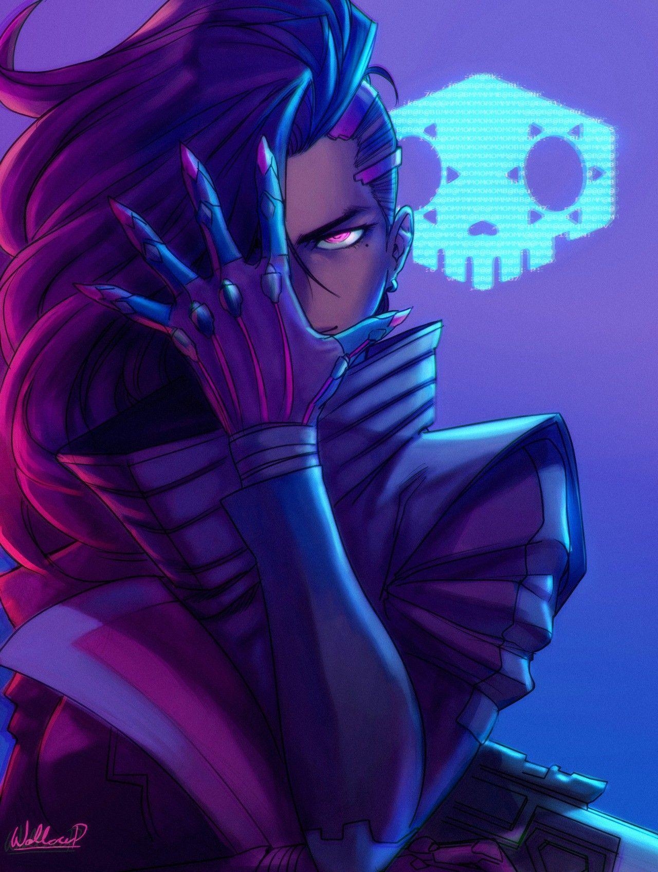 1280x1700 sombra wallpaper, Phone