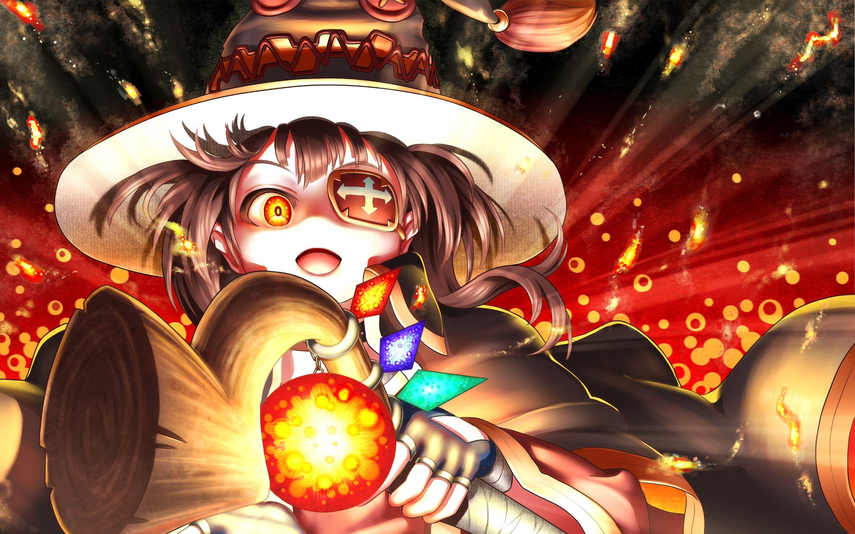 2880x1800 Megumin Anime 4K Wallpaper, Desktop