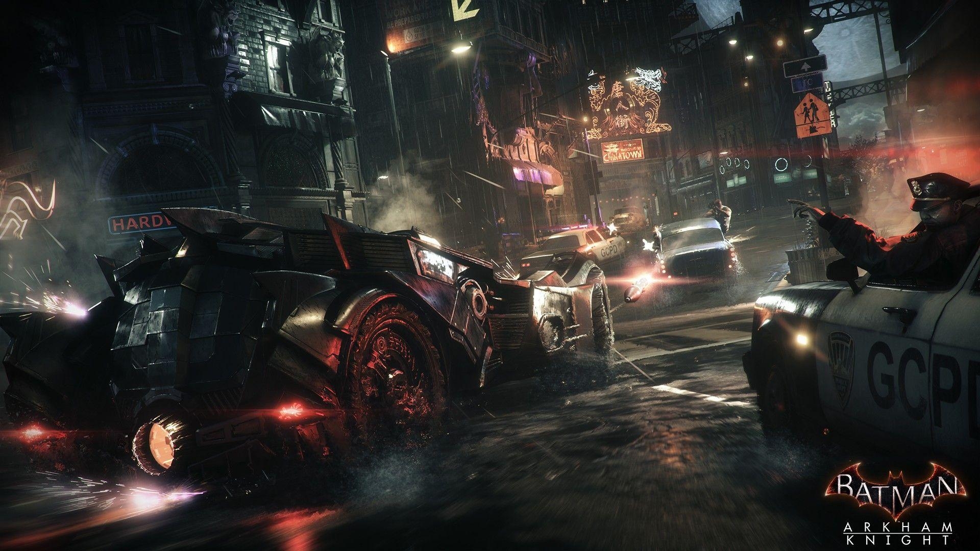 1920x1080 Batman Arkham Knight Police vs Villans Desktop Wallpaper, Desktop