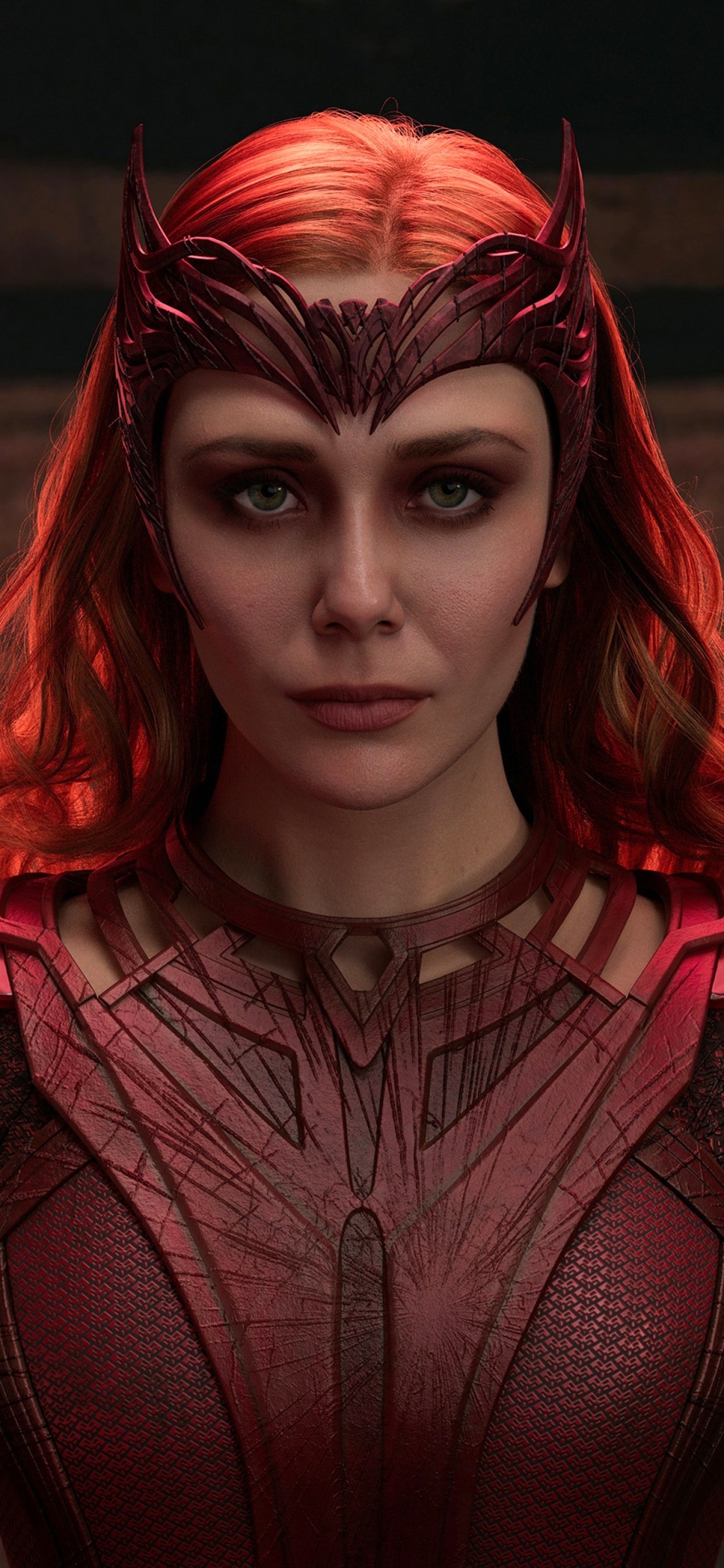 1250x2690 Wanda Maximoff Wallpaper 4K, Elizabeth Olsen, Movies, Phone