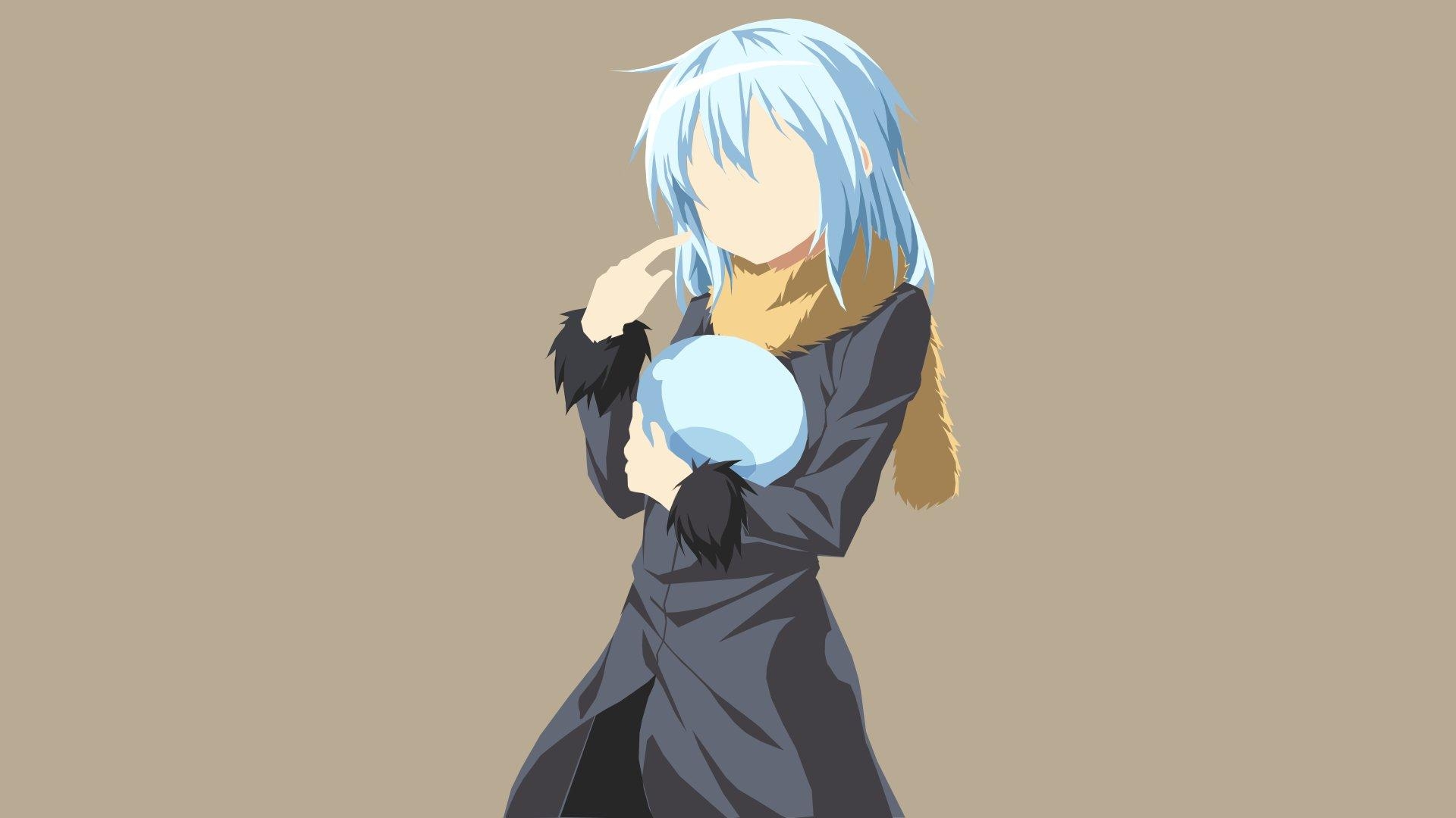 1920x1080 Rimuru Tempest in human form and in slime form minimalist 8k Ultra, Desktop