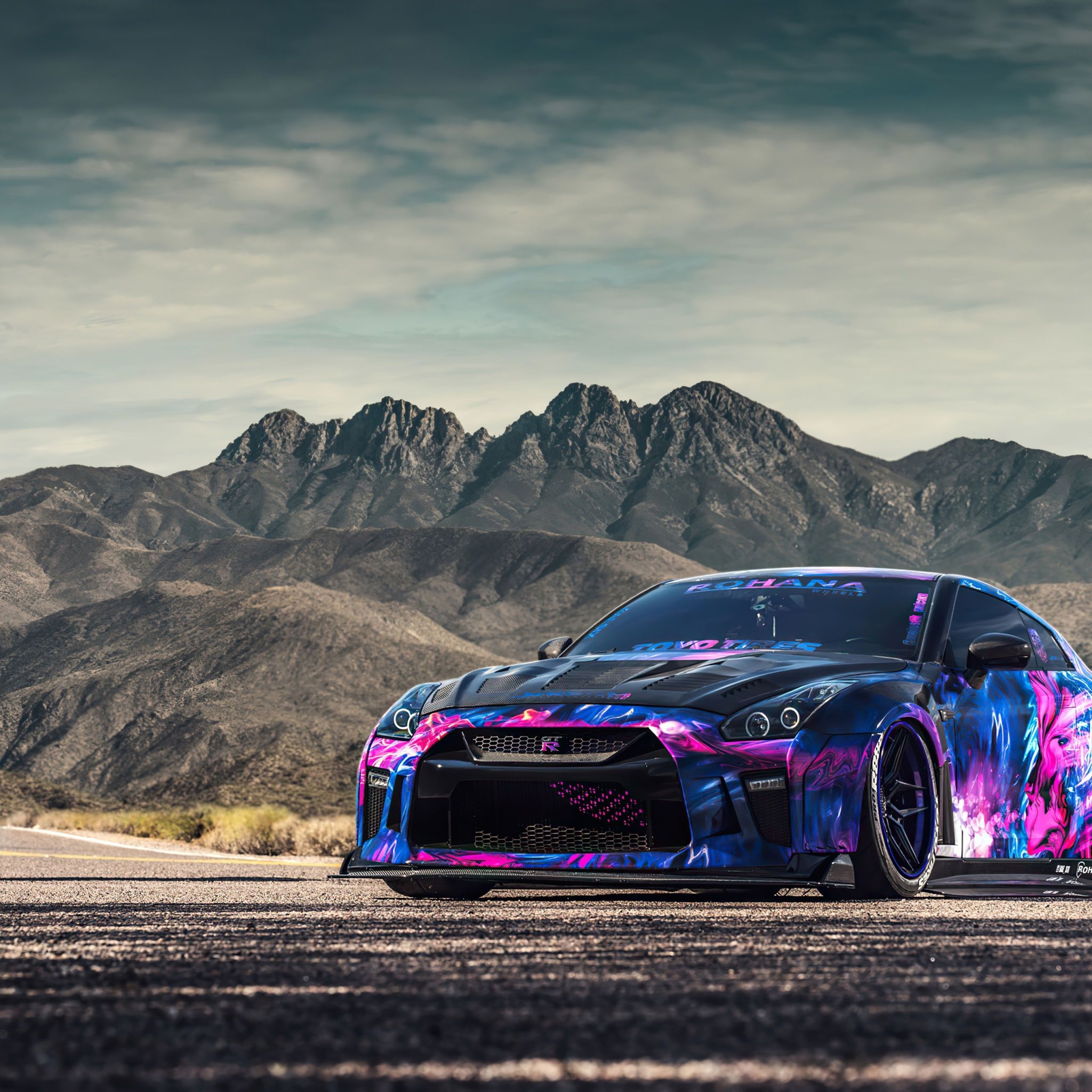 2050x2050 Wallpaper 4k Custom Nissan Gtr 4k 2020, Phone