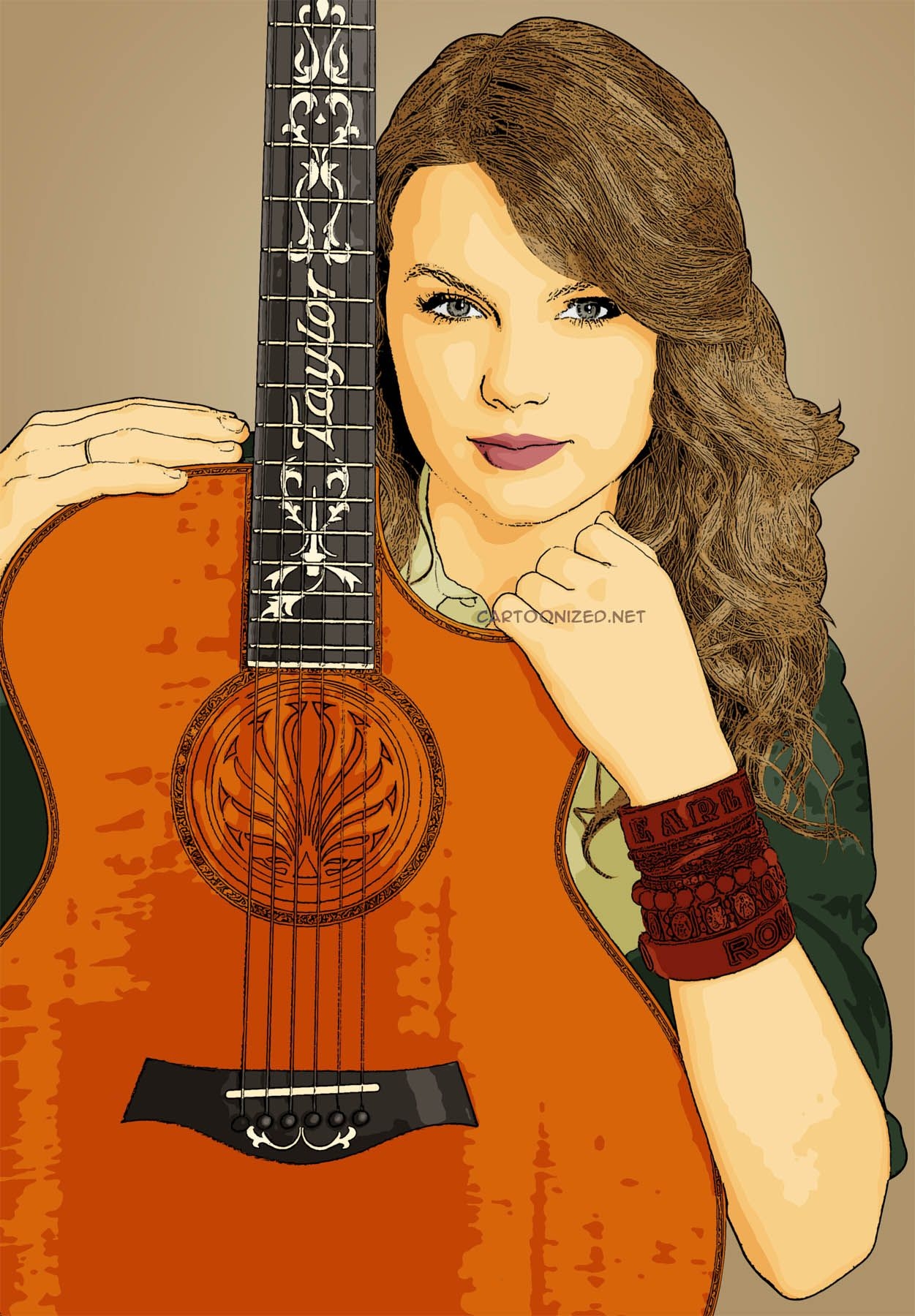 1260x1800 Photo Cartoon of Taylor Swift (3), Phone