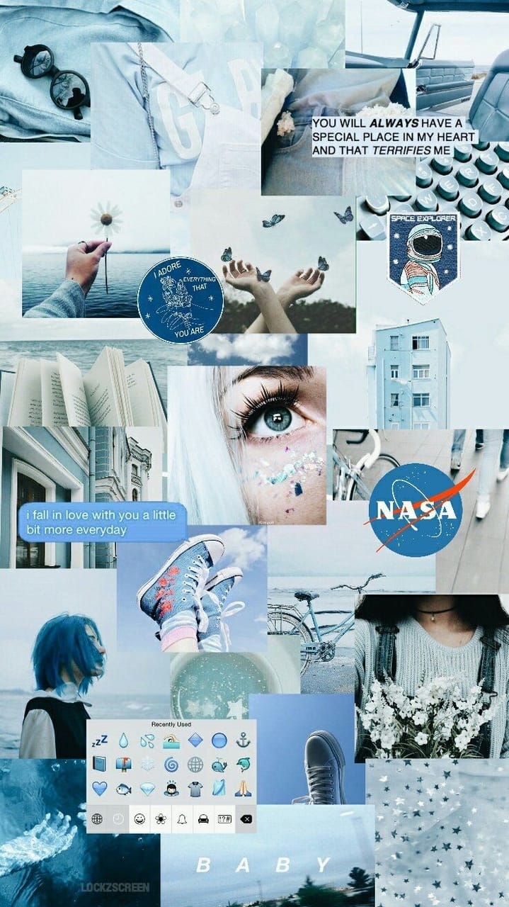 720x1280 blue collage, collage, nasa and wallpaper, Phone