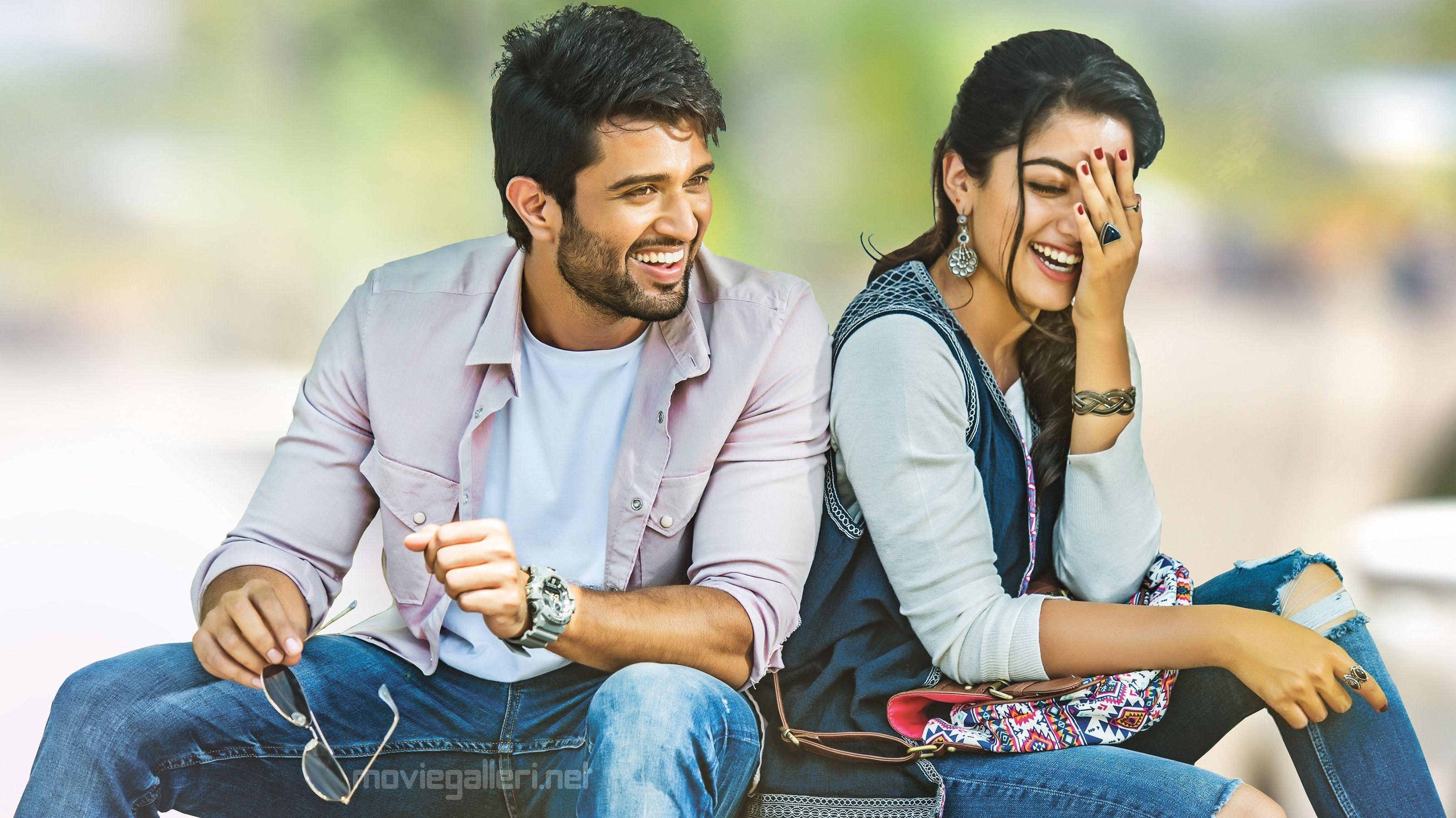 3210x1800 Geetha Govindam Movie Stills HD. Vijay Devarakonda & Rashmika, Desktop