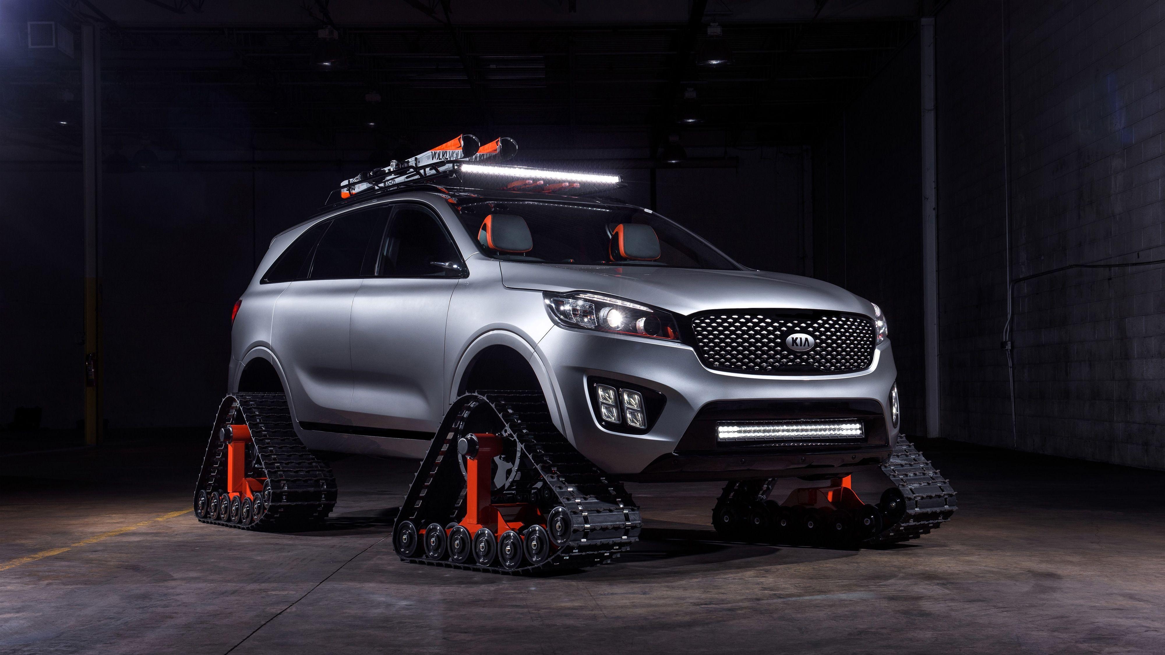 4000x2250 SEMA Kia Sorento Ski Gondola 4K Wallpaper. HD Car Wallpaper, Desktop