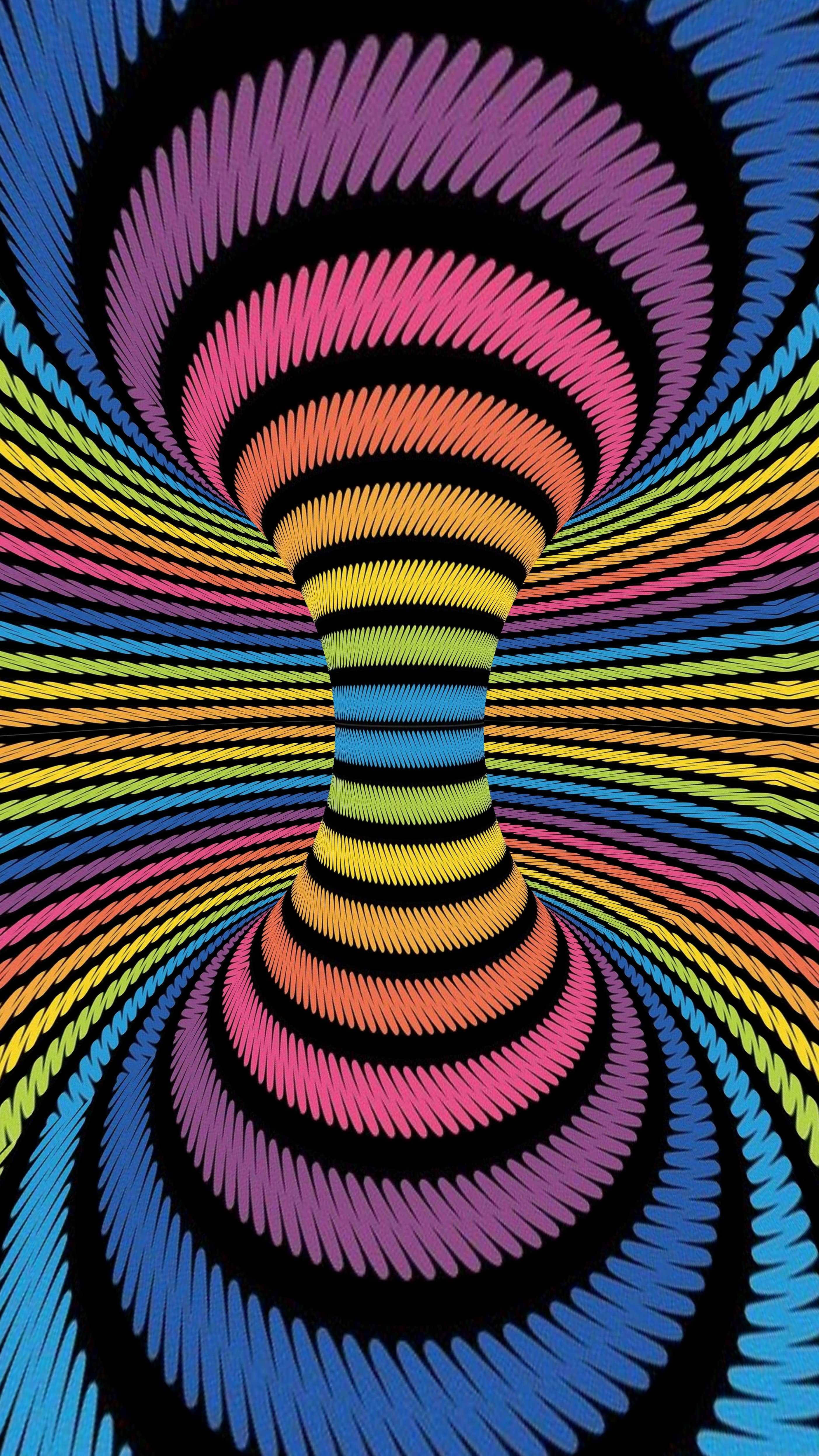 2810x4990 Download Weirdcore Optical Art Wallpaper, Phone