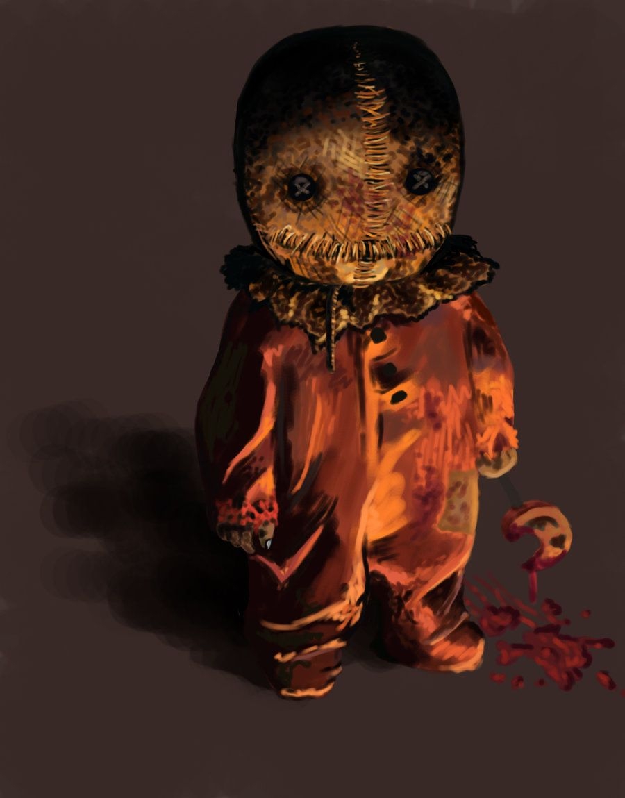 900x1150 Trick R Treat Background, Phone