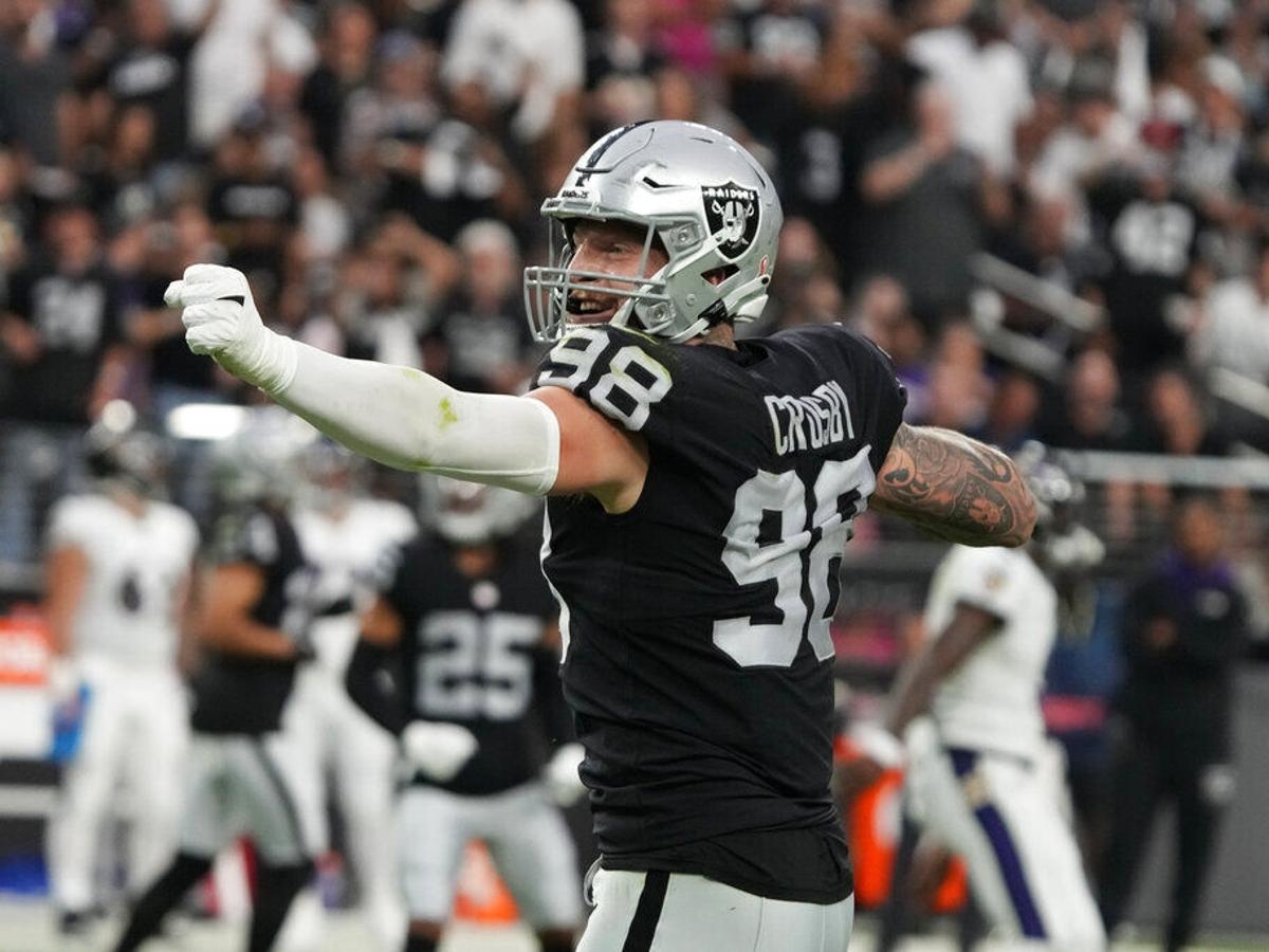 1200x900 Raiders' Maxx Crosby wins AFC Defensive Player of the Week after win over Baltimore. Las Vegas Sports, Desktop