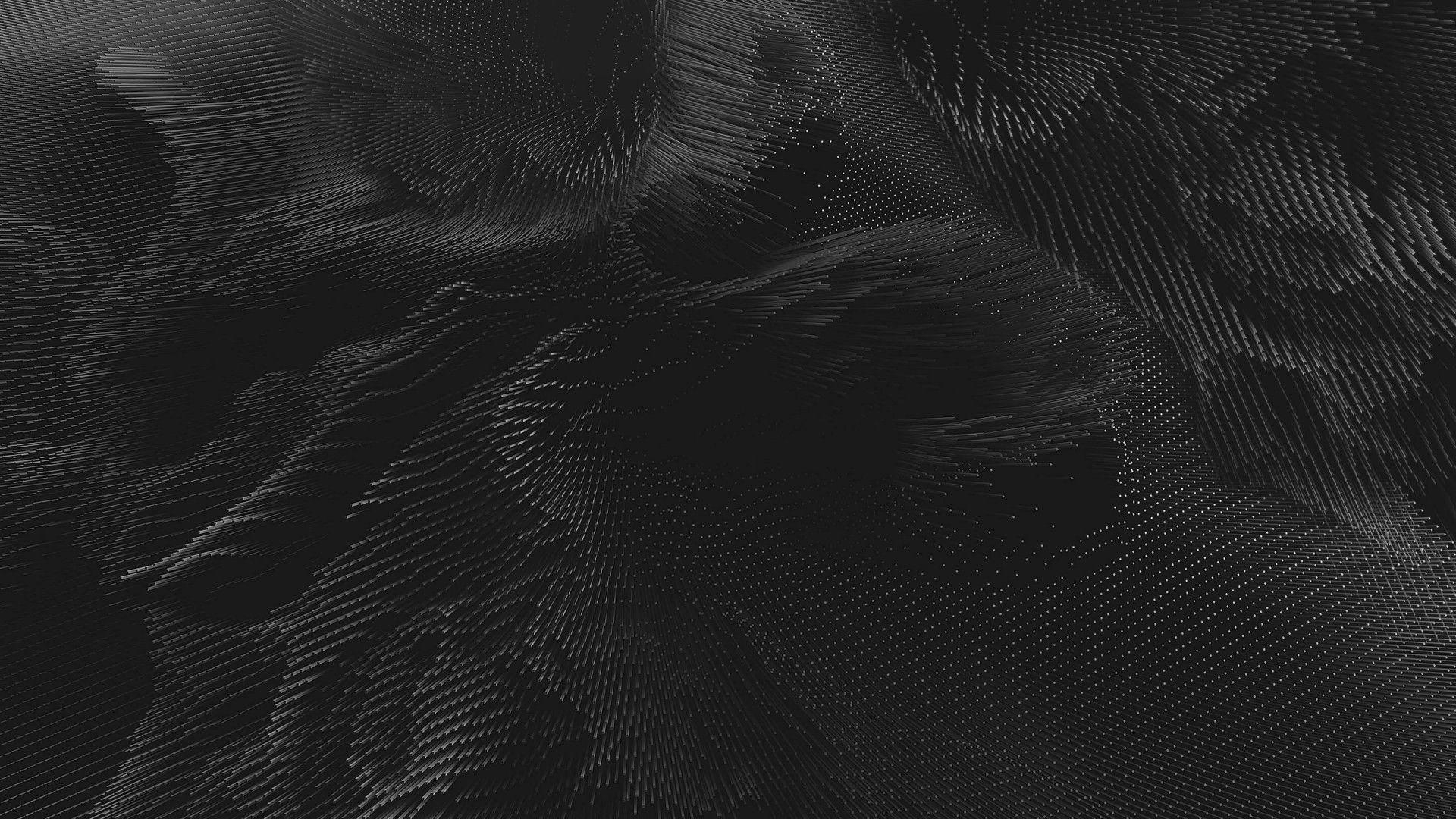 1920x1080 Wallpaper, digital art, dark, abstract, render, artwork, pattern, Desktop