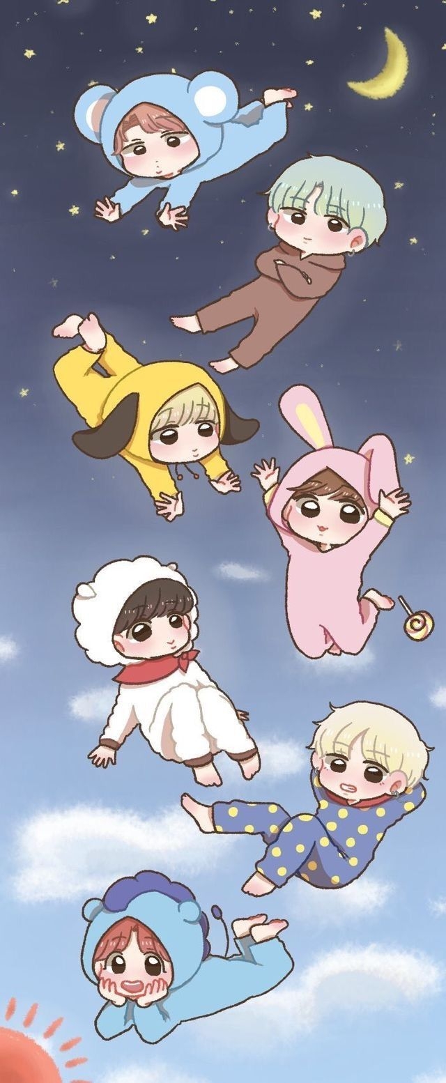 640x1560 ? w i t. Bts chibi, Bts lockscreen, Bts wallpaper, Phone